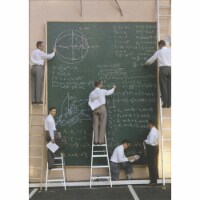 Equations For Satellite Birthday Card