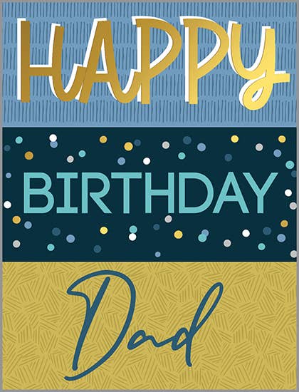 Birthday Greeting Card - Dad Birthday