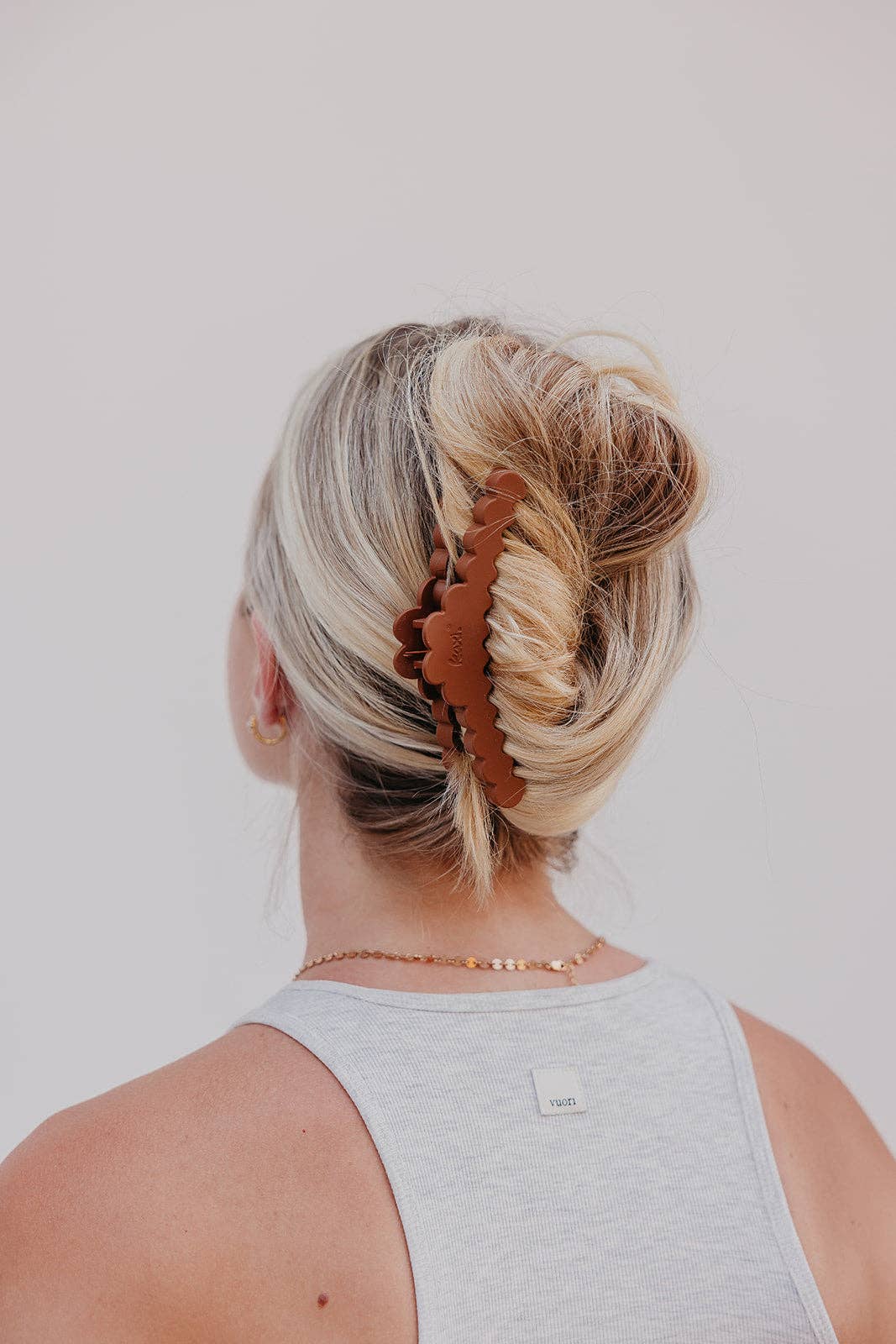KAXI Scalloped Original Hold Everything Claw Clip