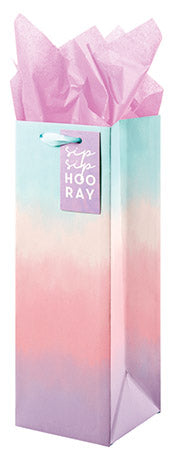 Ethereal Ombre Bottle Gift Bag