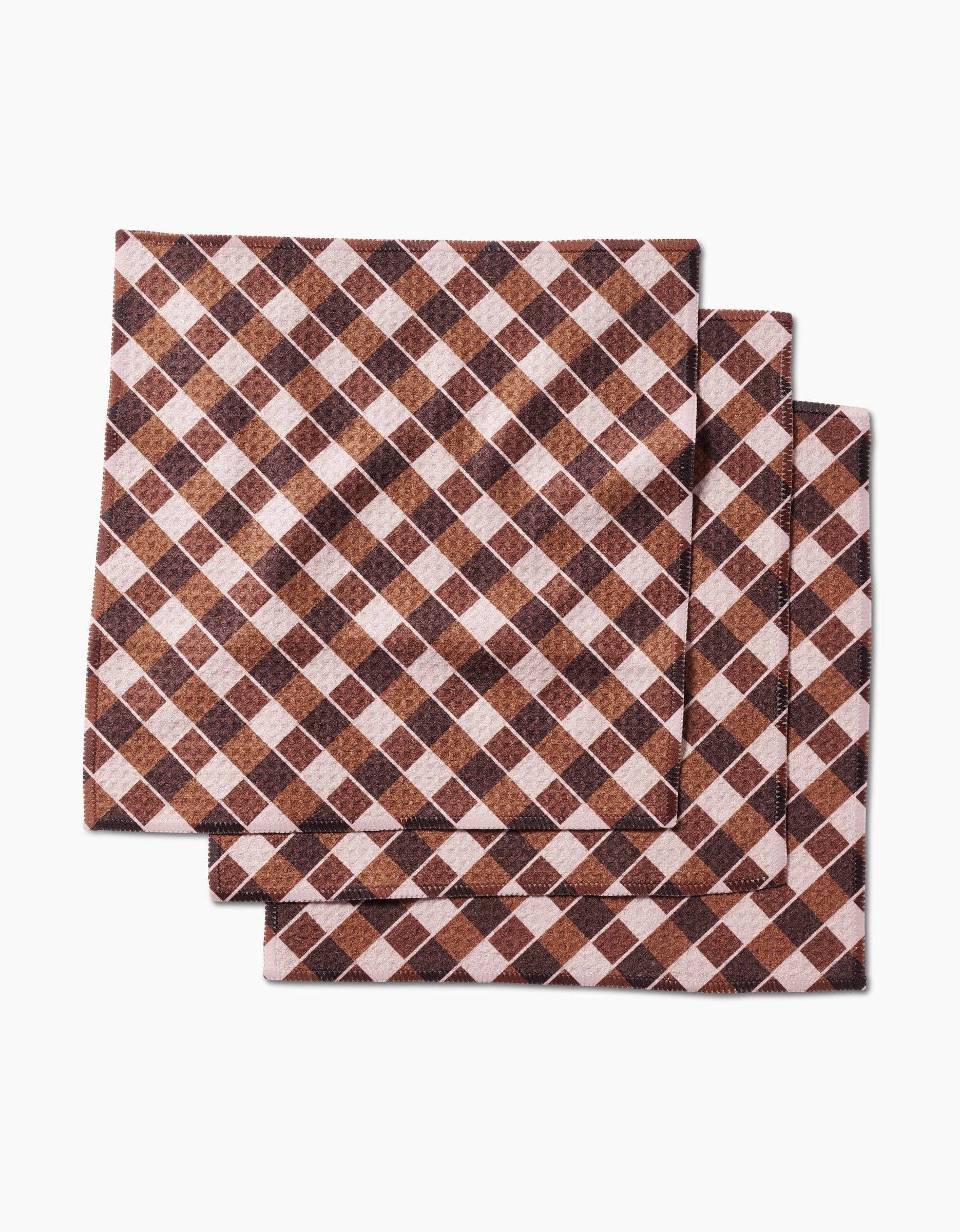 Geometry Cozy Autumn Days Dishcloth Set