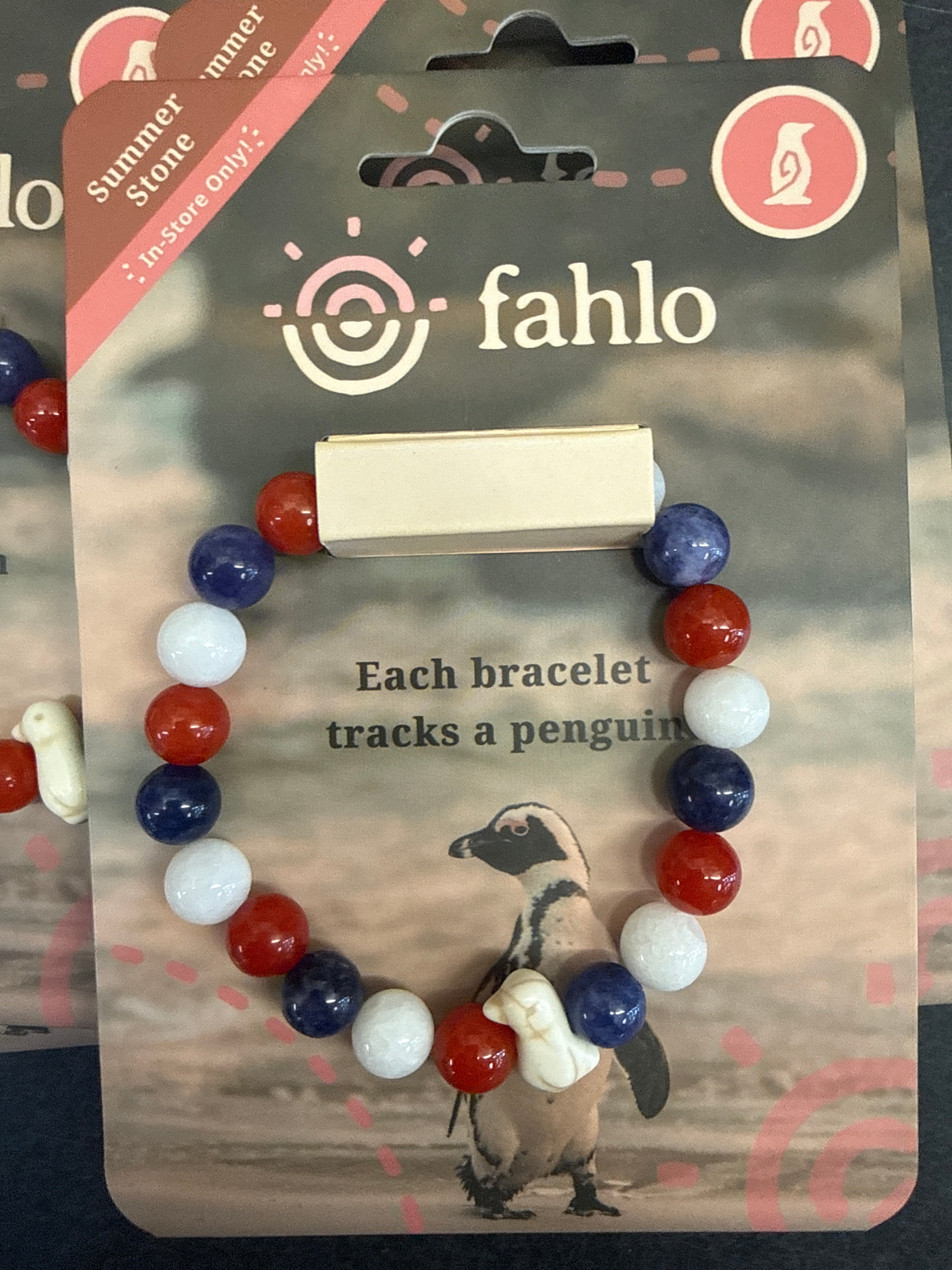 Fahlo Passage Summer Stone Bracelet - Track A Penguin