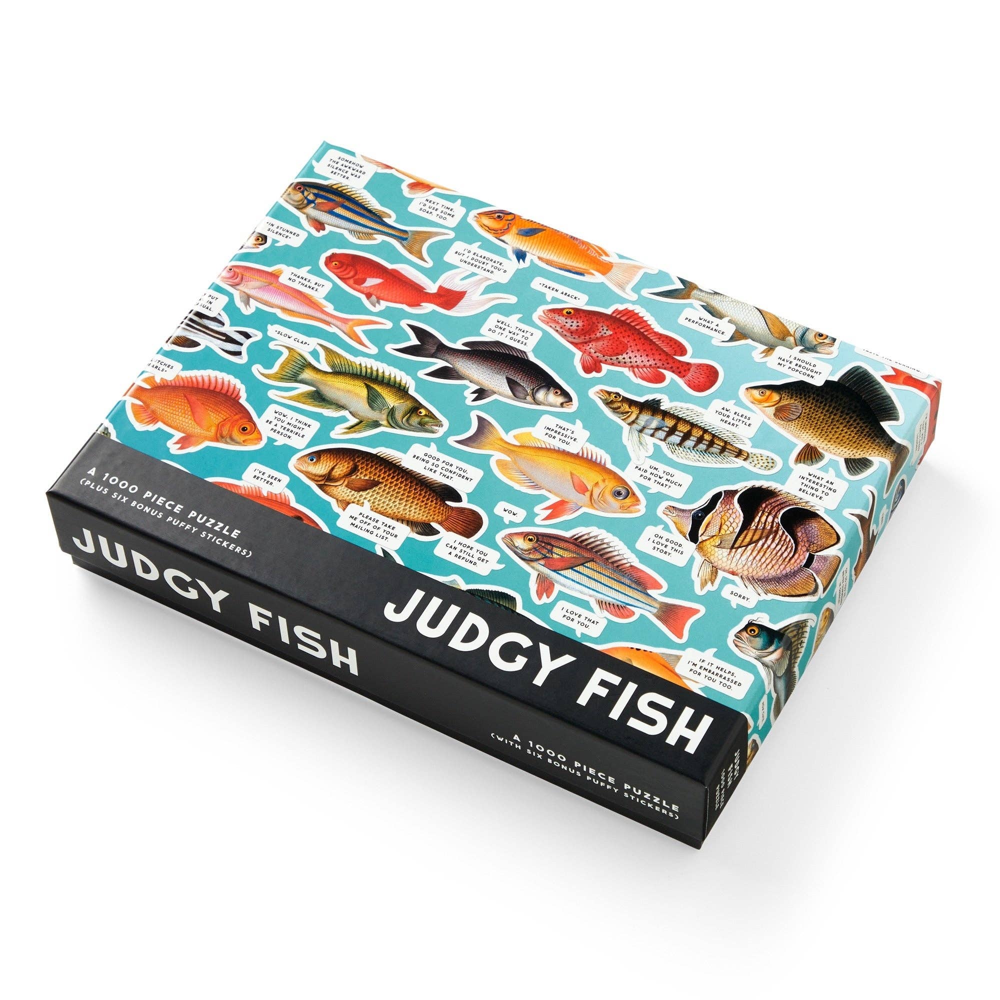 Brass Monkey Judgy Fish 1000 Piece Puzzle