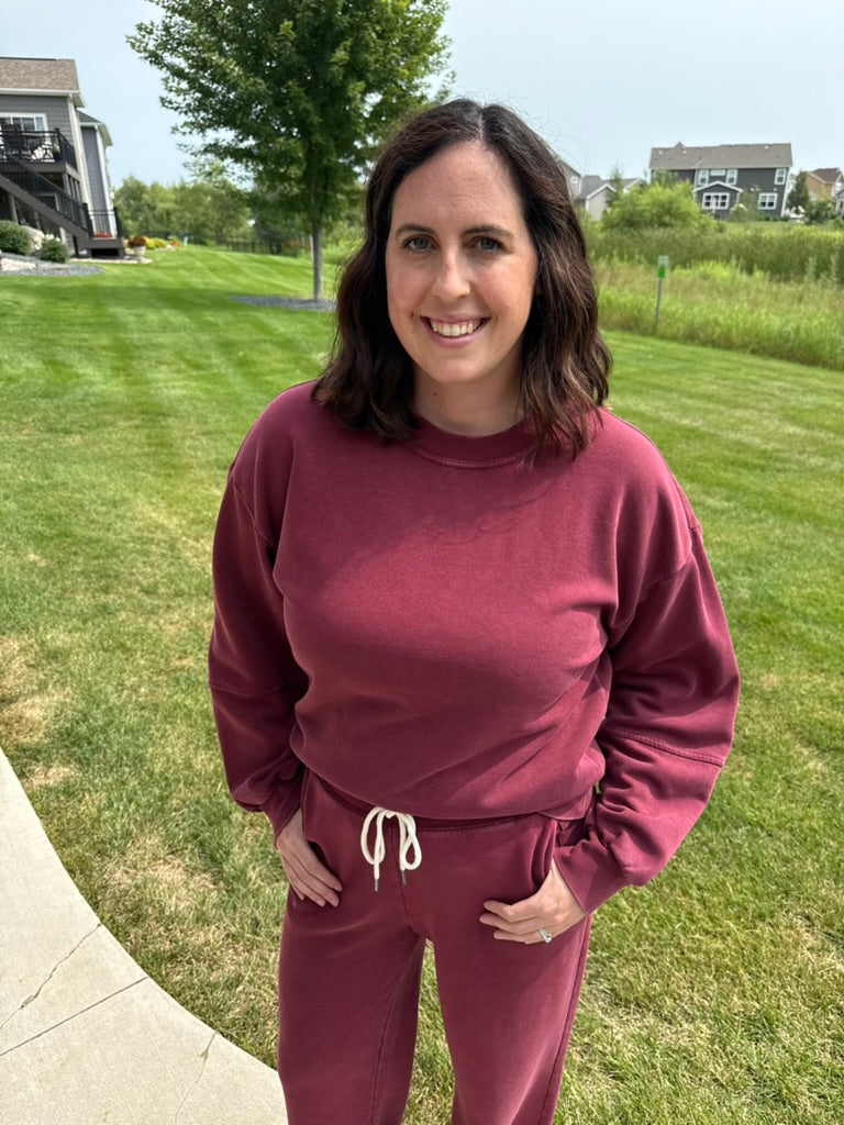Ashford Sweatshirt | Women's Drop Shoulder Relaxed Fit Sweatshirt