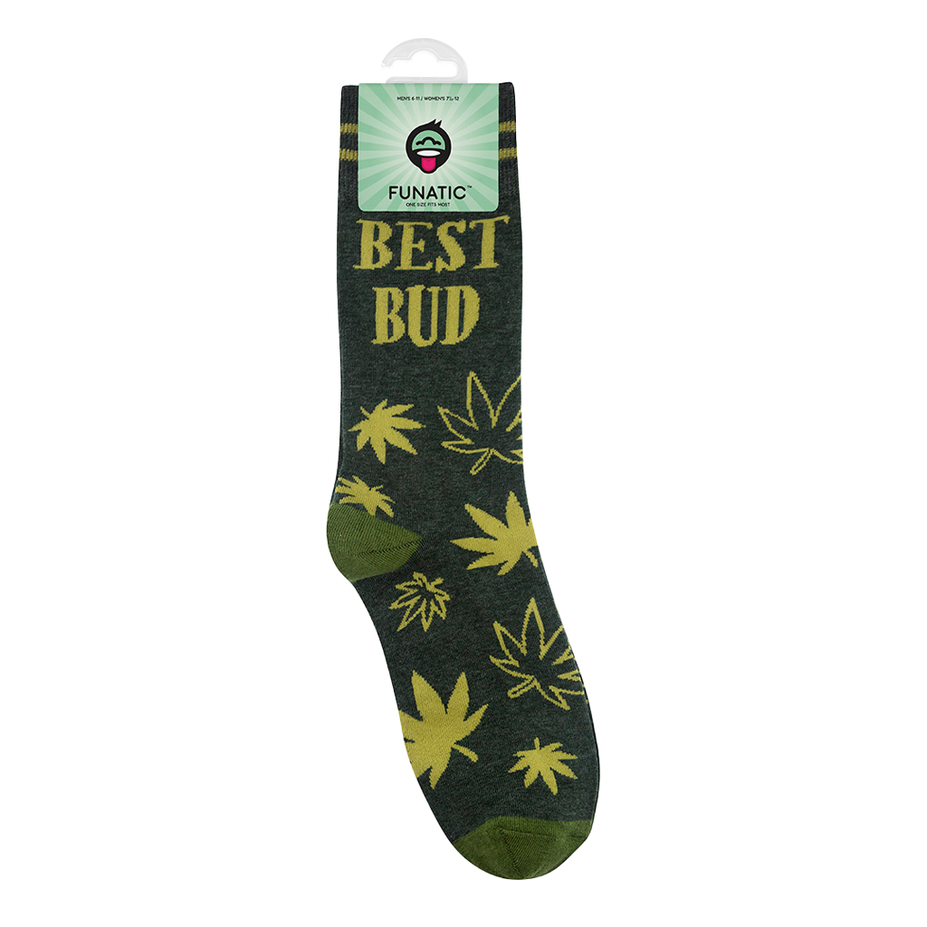 Best Bud Socks | Weed | Cannabis |420 Socks | Funatic