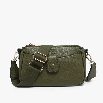 Kallie Snap Front Crossbody Bag