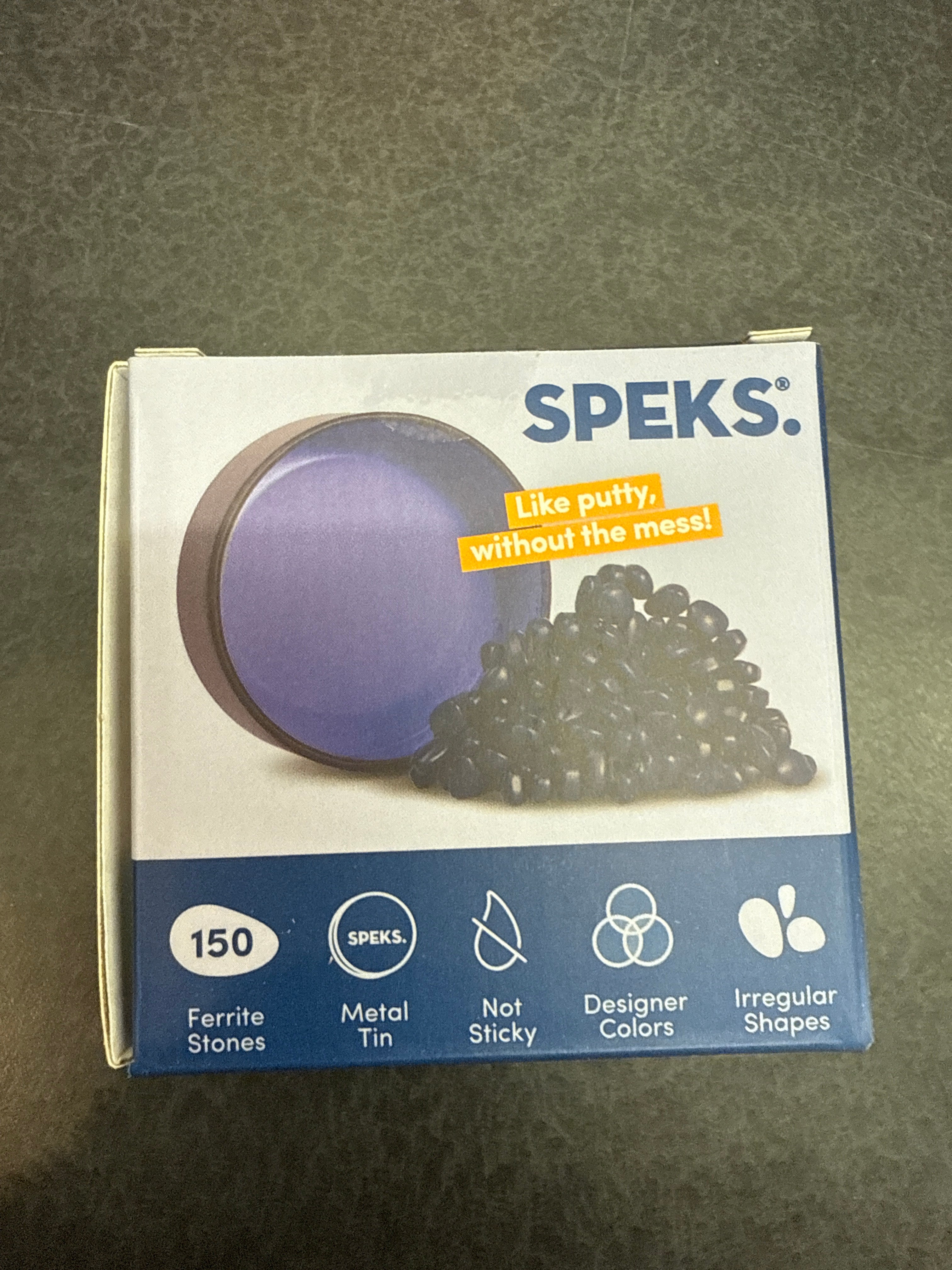 * Matte Speks Ferrite Stones