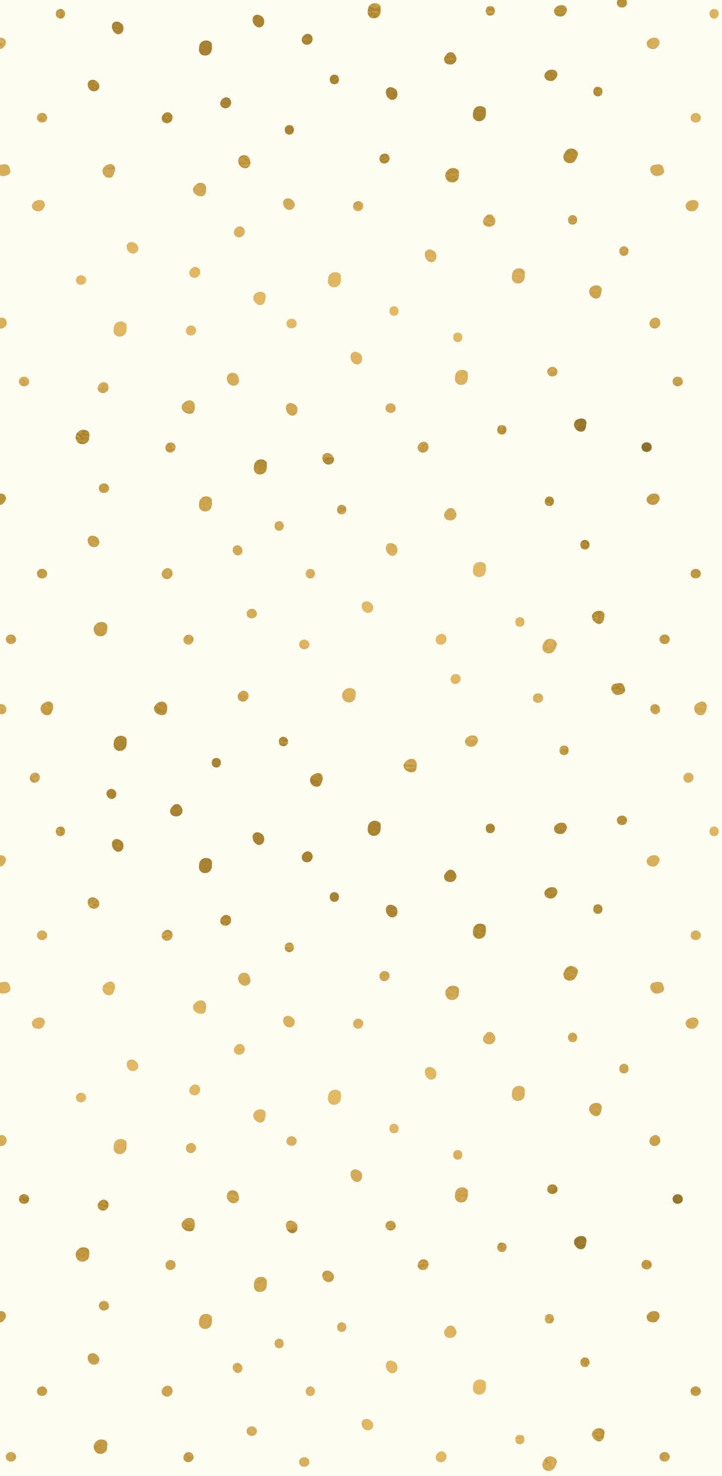Random Gold Flecks-Ivory Tissue Paper