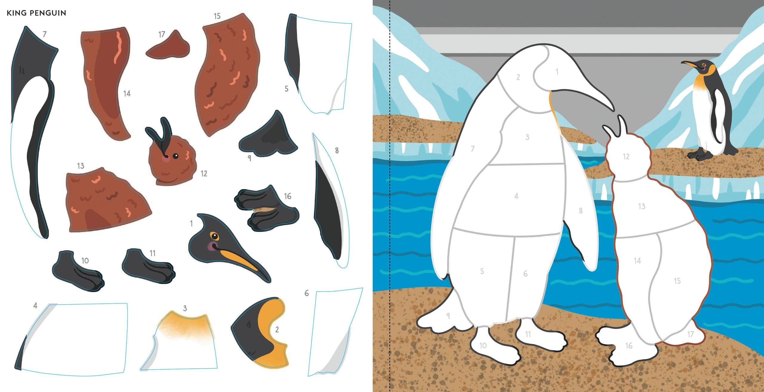 My First Color-by-Sticker Book - At the Aquarium