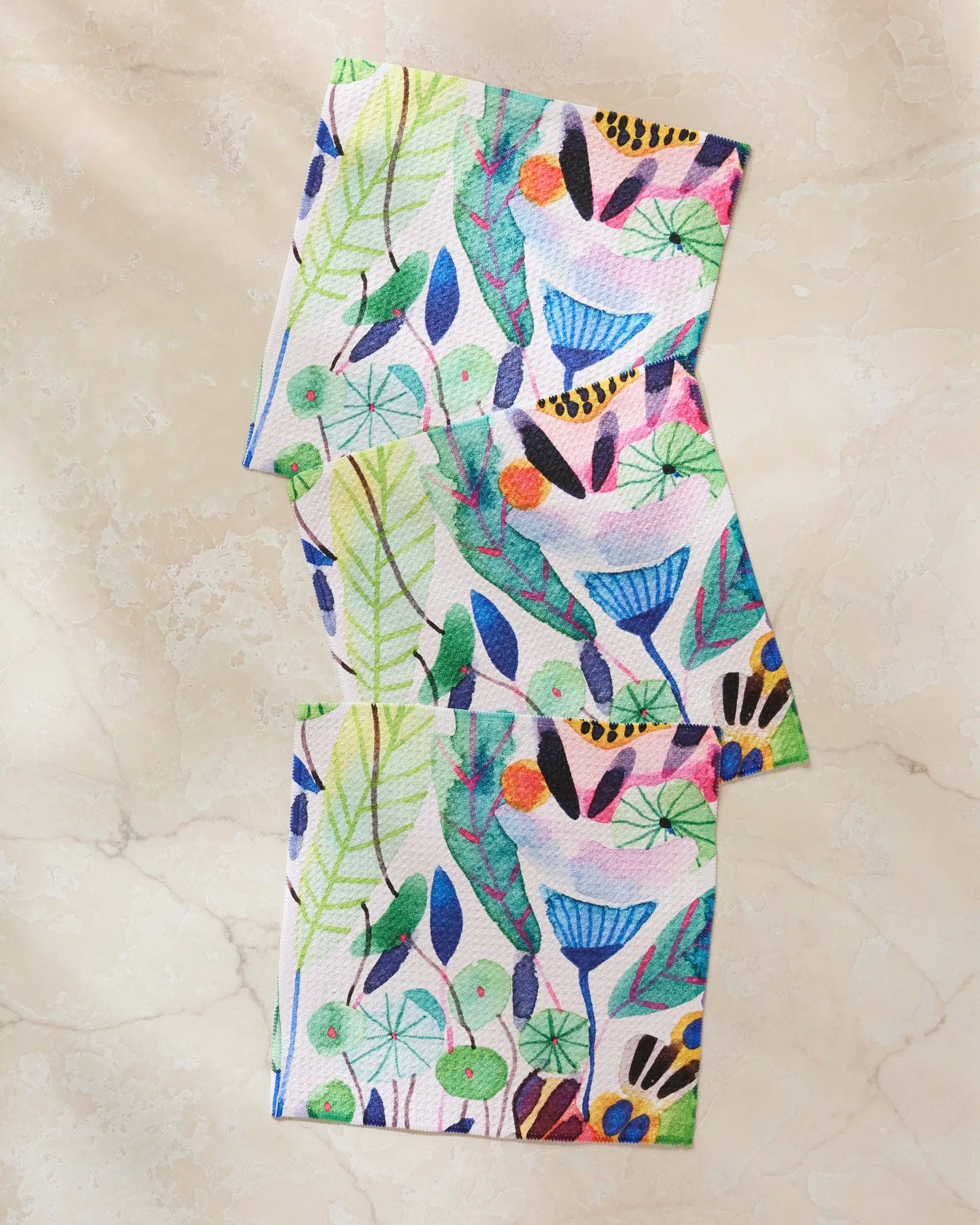 Geometry Morning Dishcloth Set