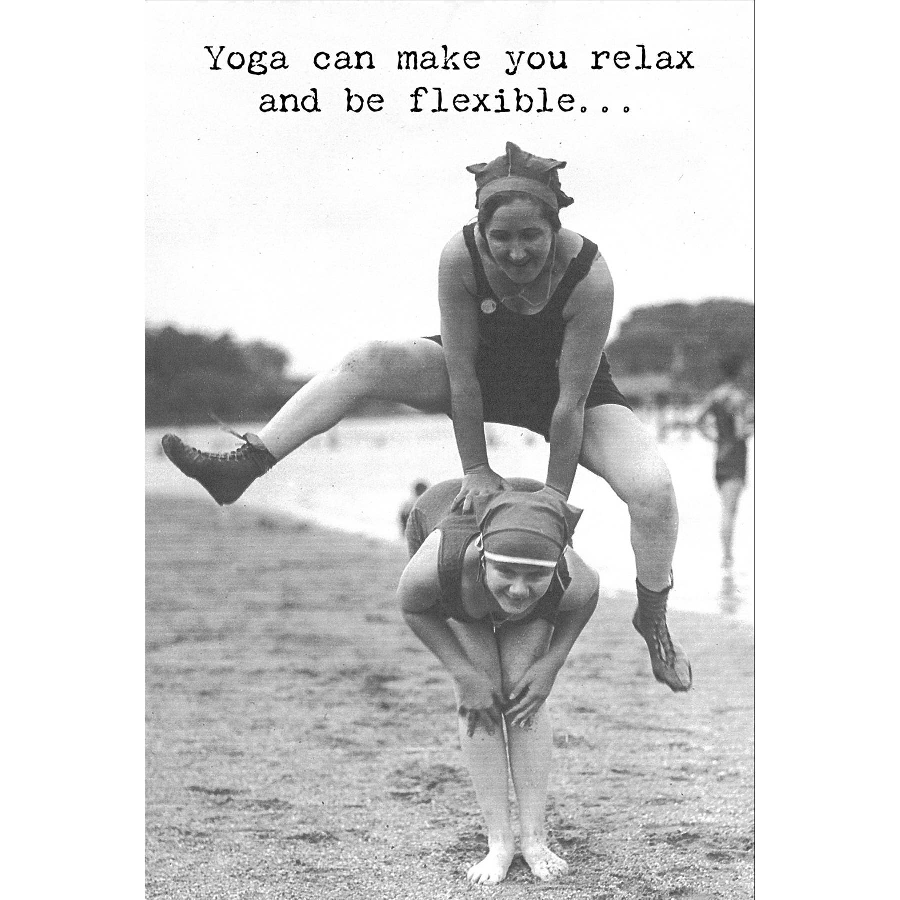 Yoga Your Choice Greeting Card - Just For Fun