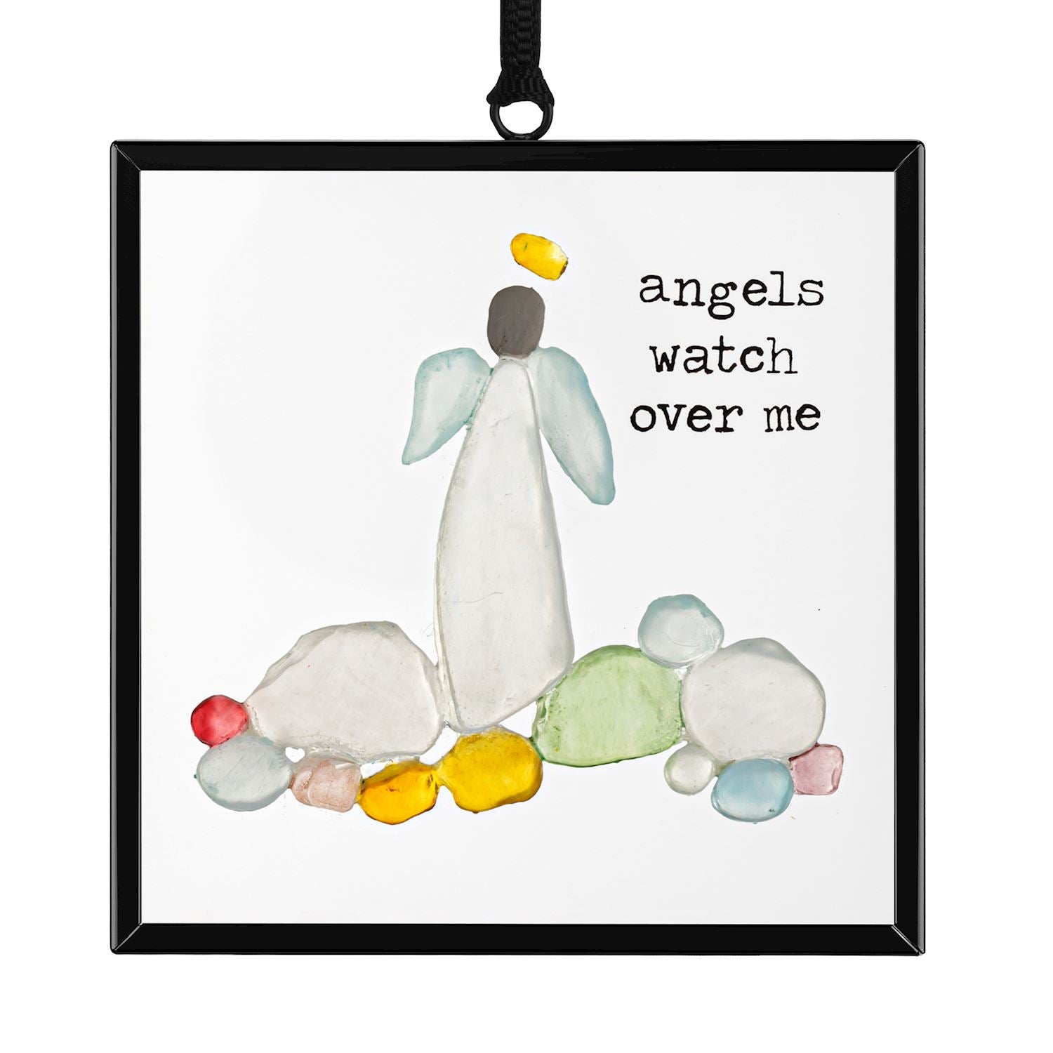 Angels Watch Over Me Suncatcher