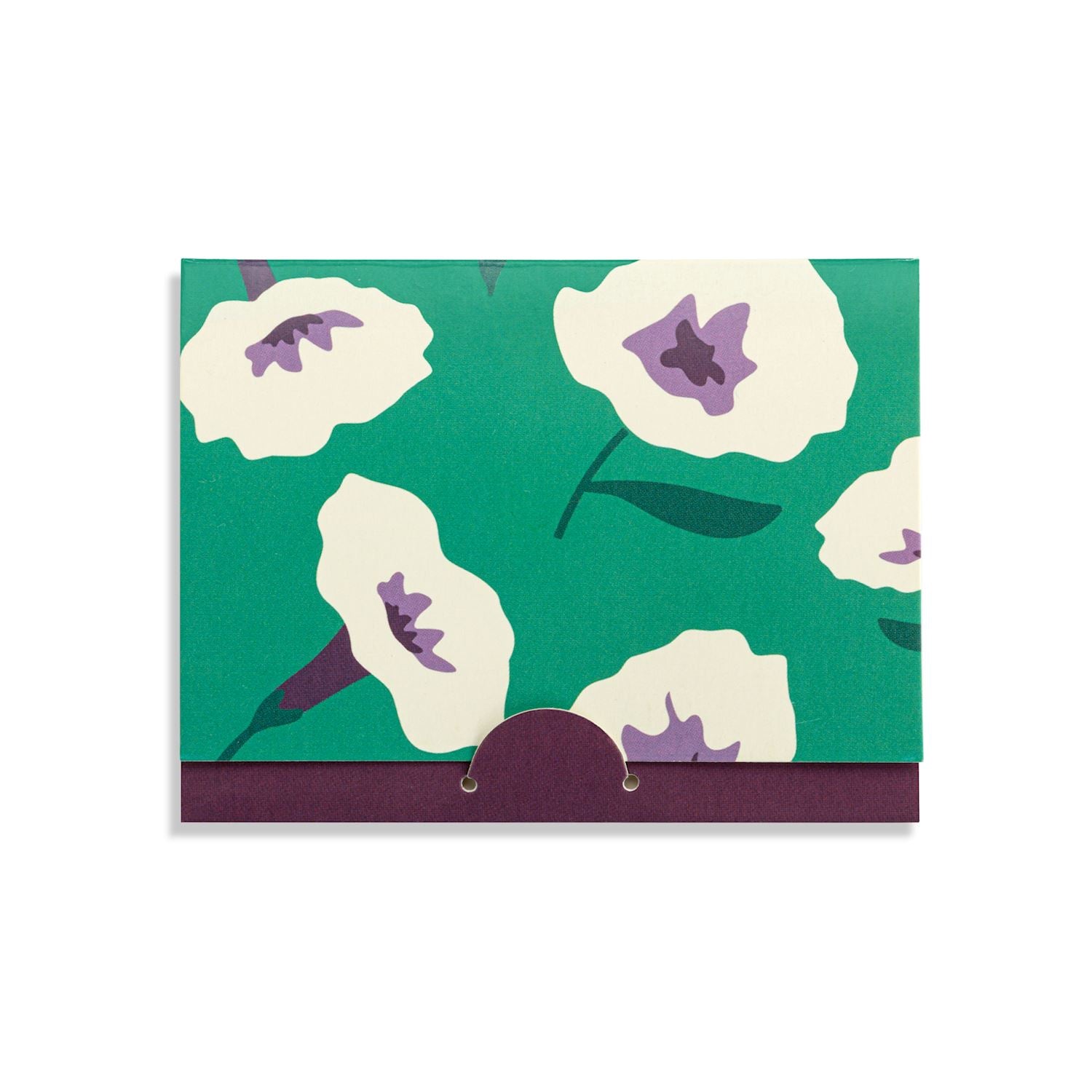 True Friend Floral Card and Gold Heart Necklace