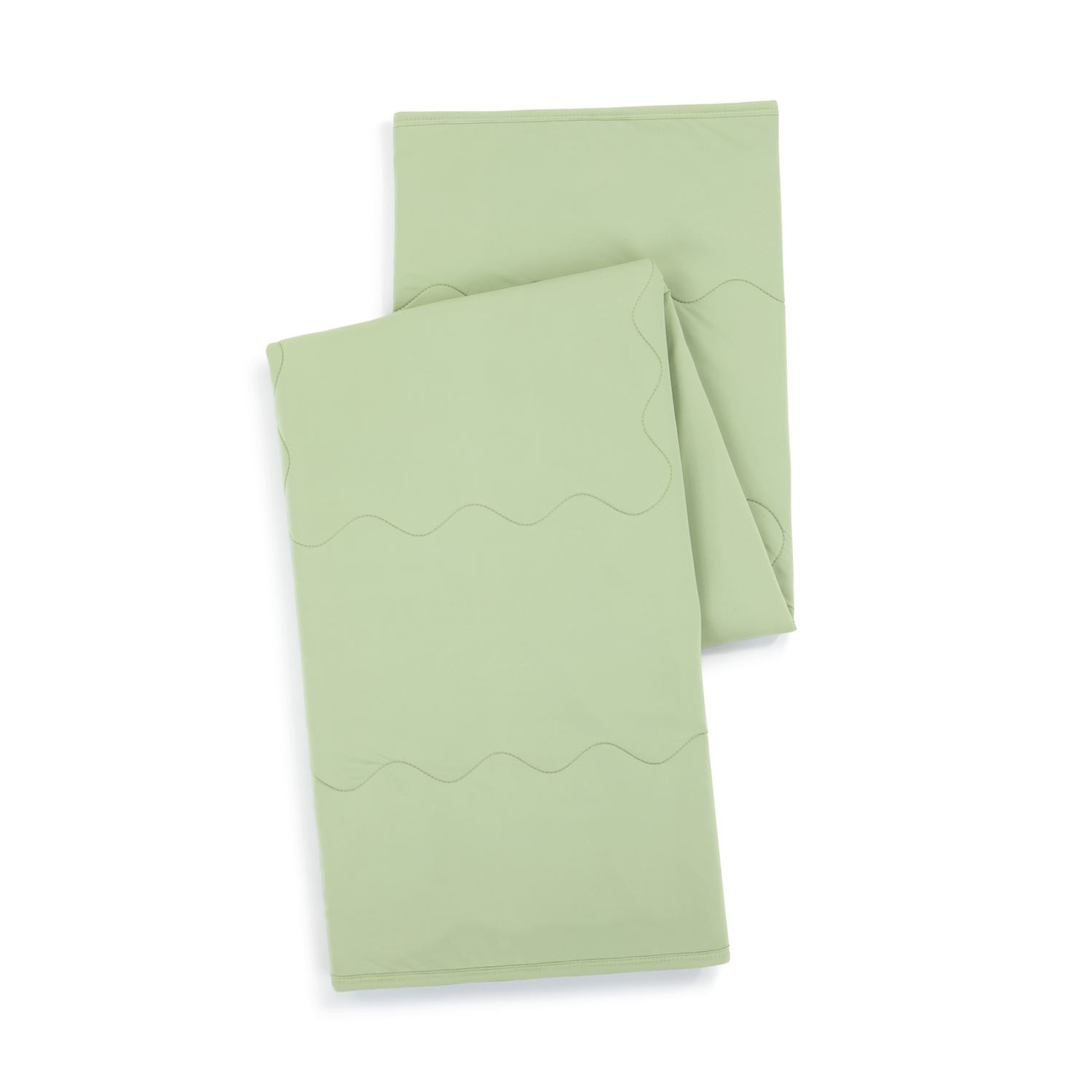 Green Weighted Cooling Lap Blanket