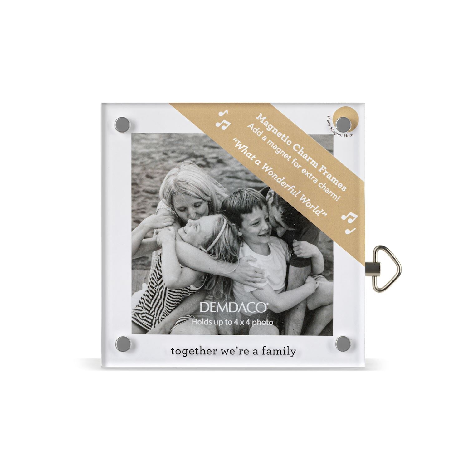 Together Family Acrylic Magnetic Musical Frame