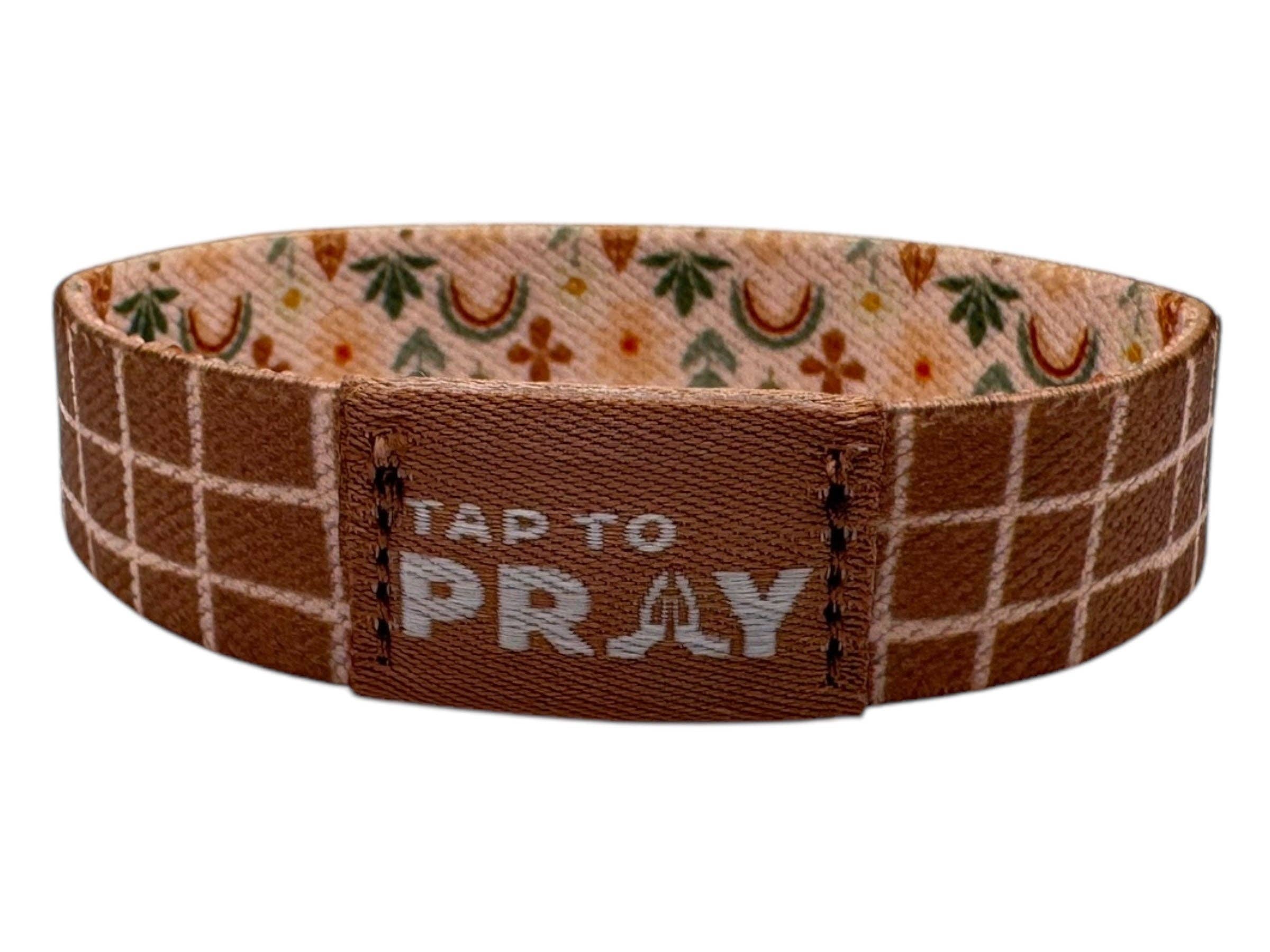 Tap To Pray™ Wristbands - Prairie & Plaid