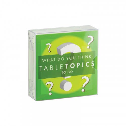 TABLETOPICS What Do You Think Conversation Starter Cards