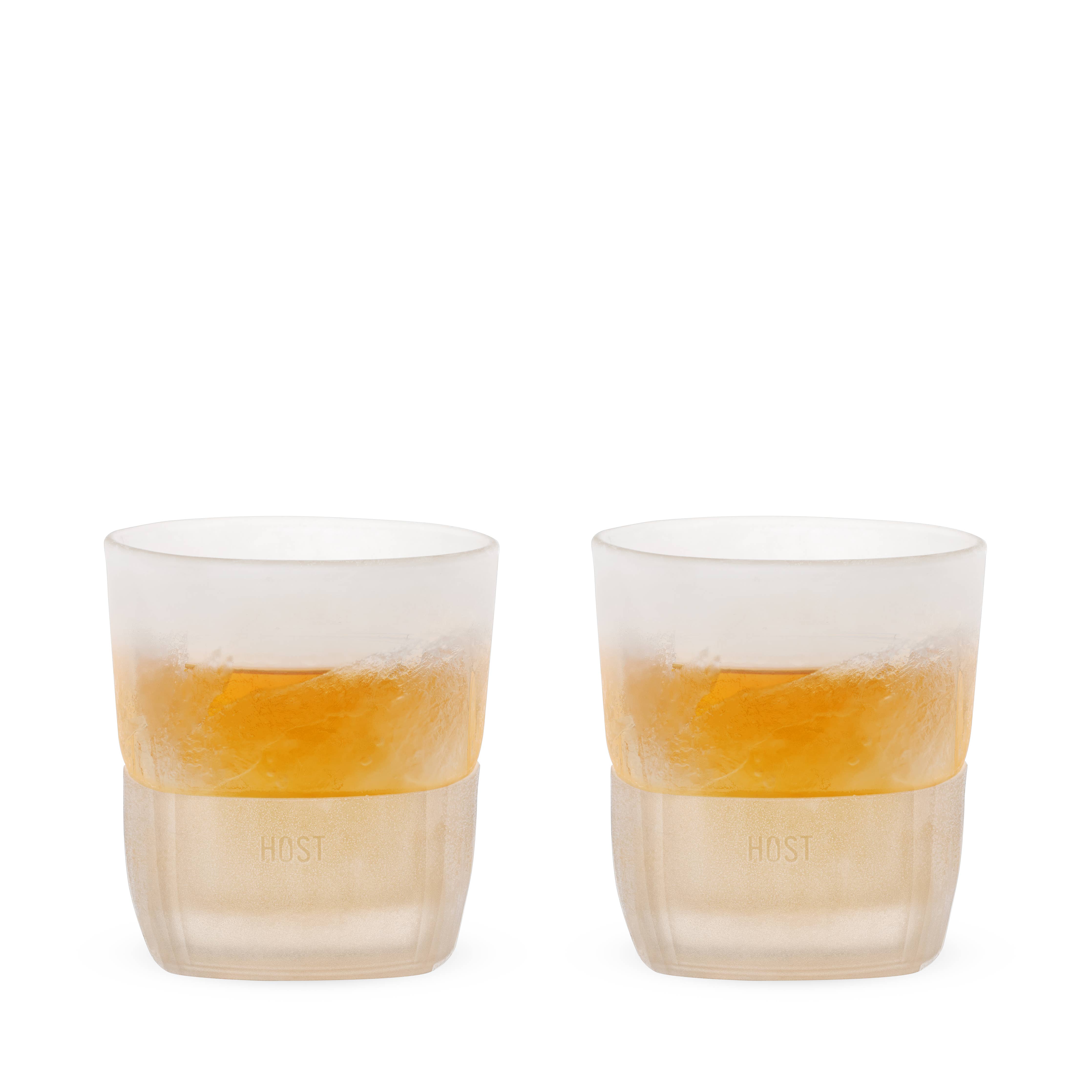 Glass FREEZE™ Cooling Whiskey Glasses - Frost