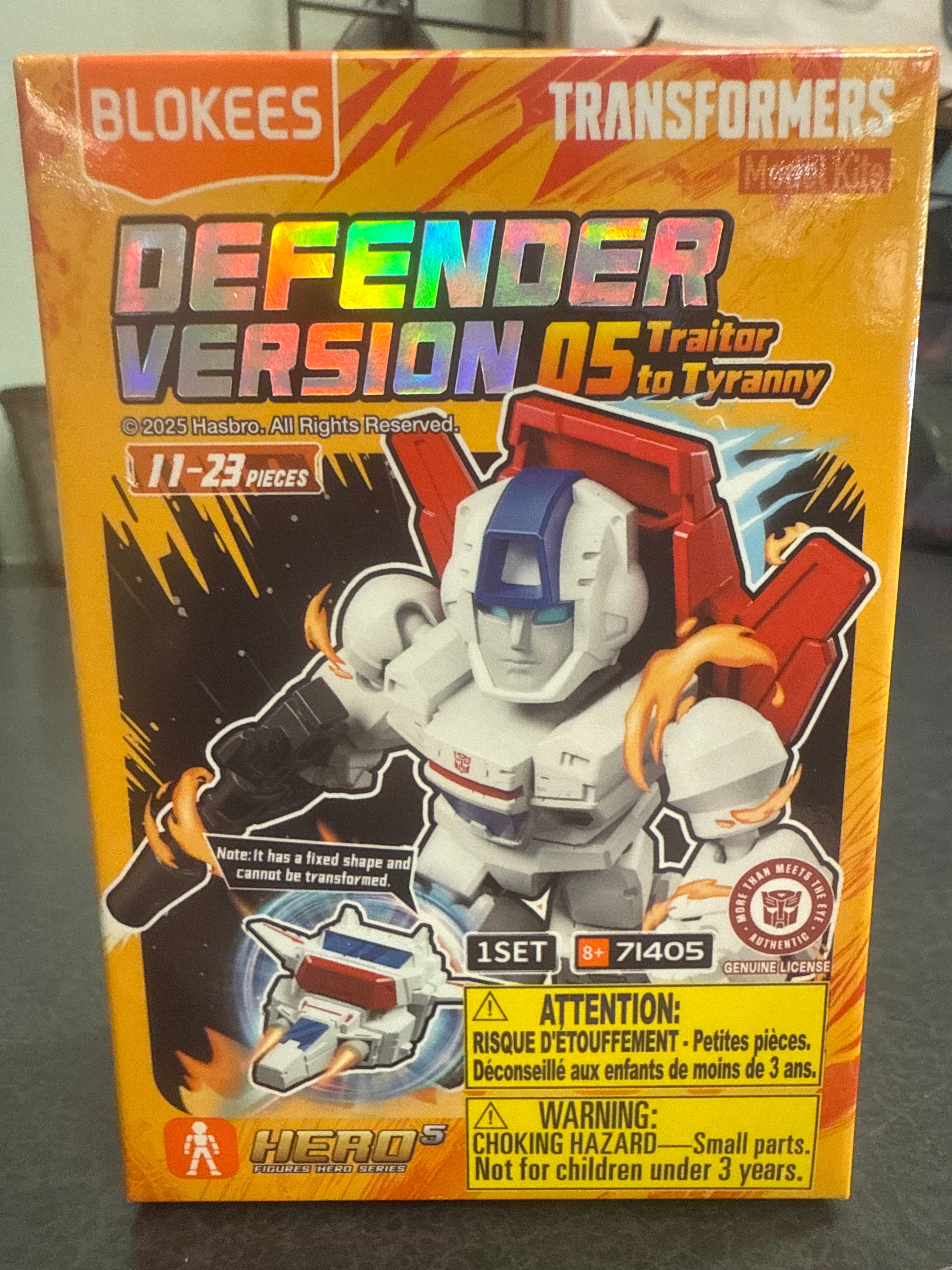 Blokees Transformers Galaxy Vol5 Traitor To Tyranny