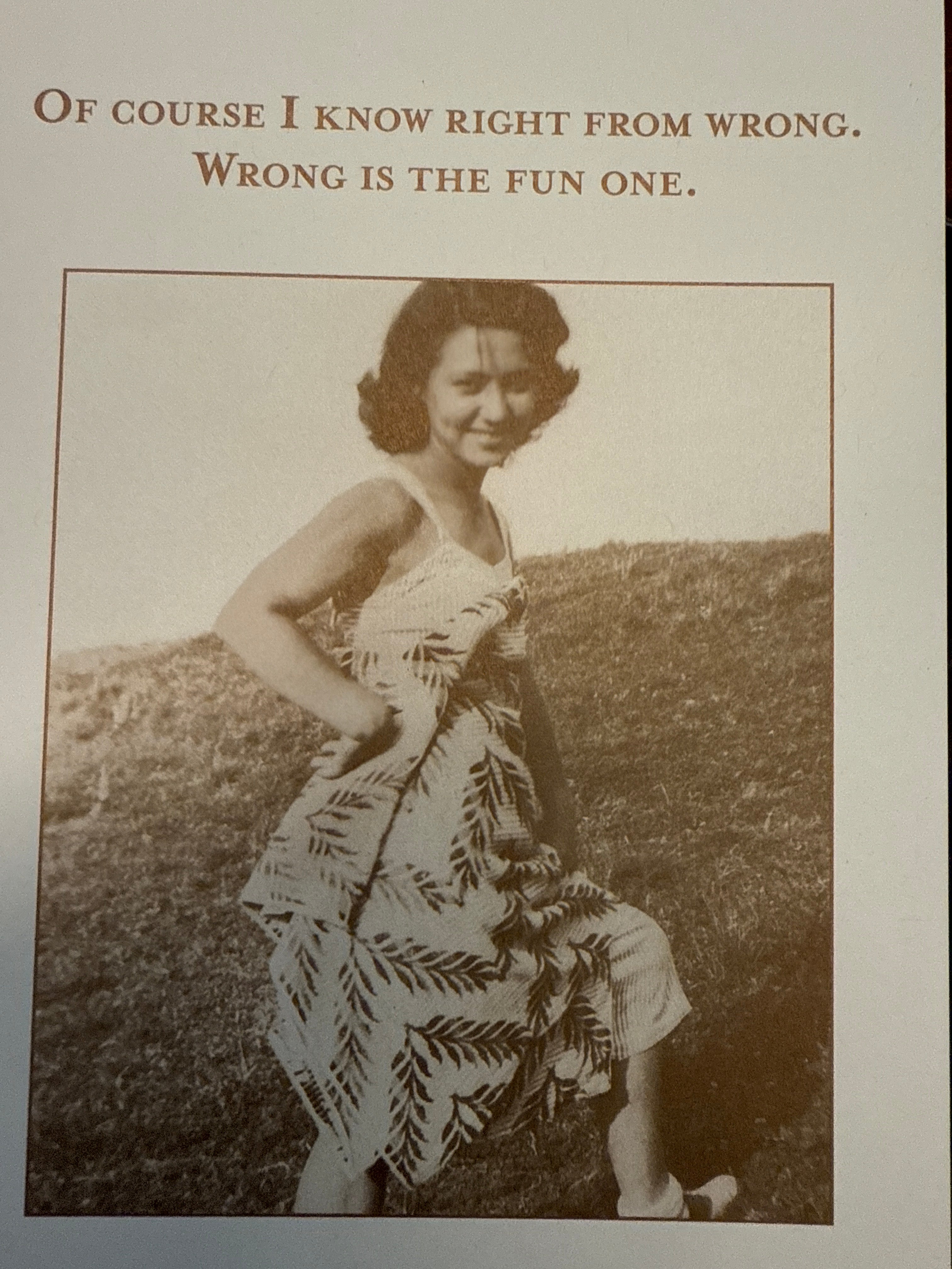 z The Fun One Birthday Card