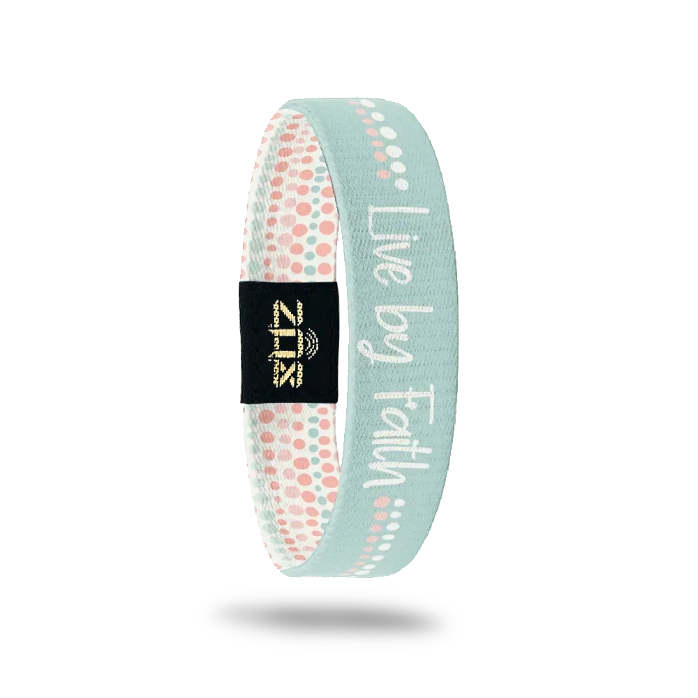 Live By Faith Bible Verse Bracelet