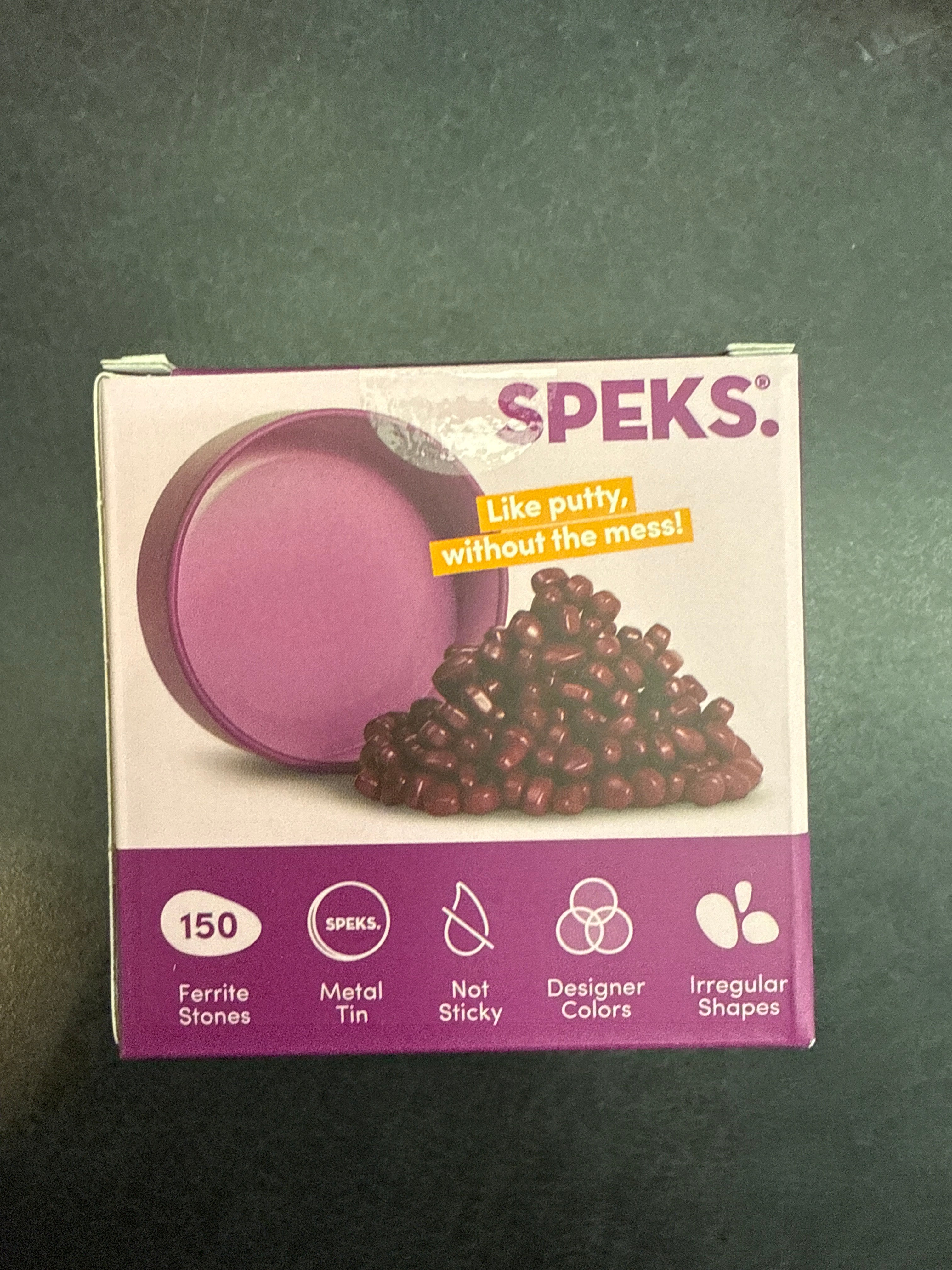 * Matte Speks Ferrite Stones