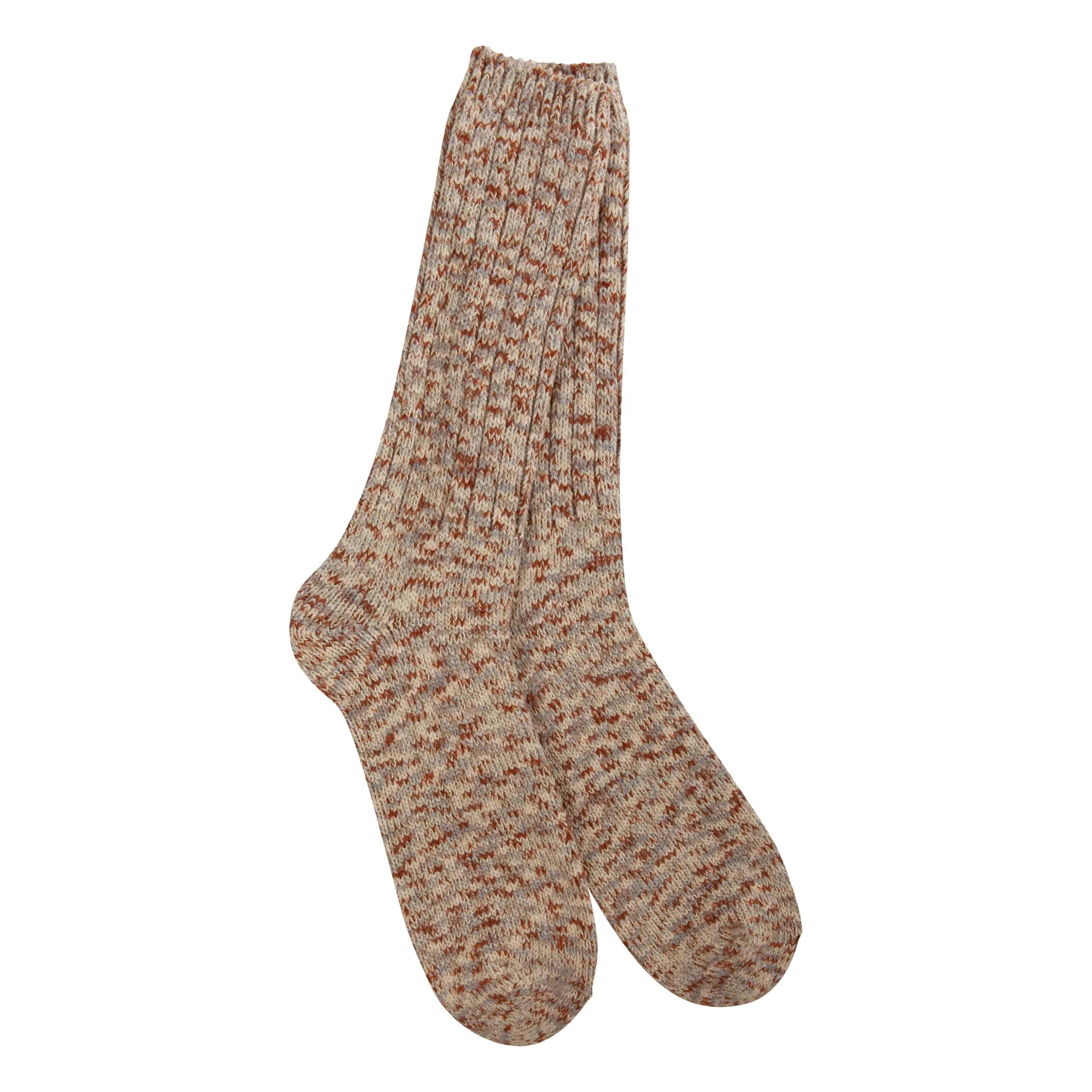 1902 Metro Cotton Ragg Crew Socks Taupe