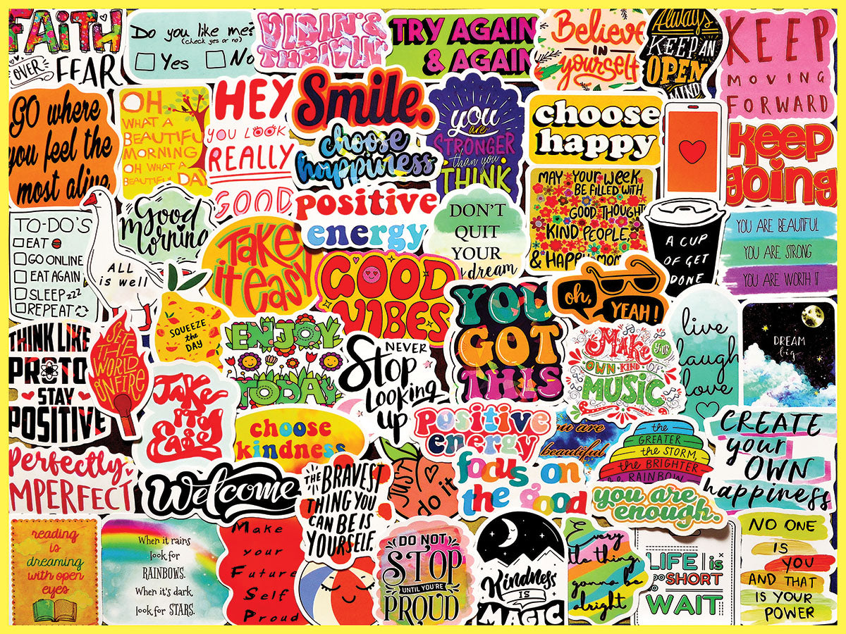 Good Vibes 500 Piece Jigsaw Puzzle