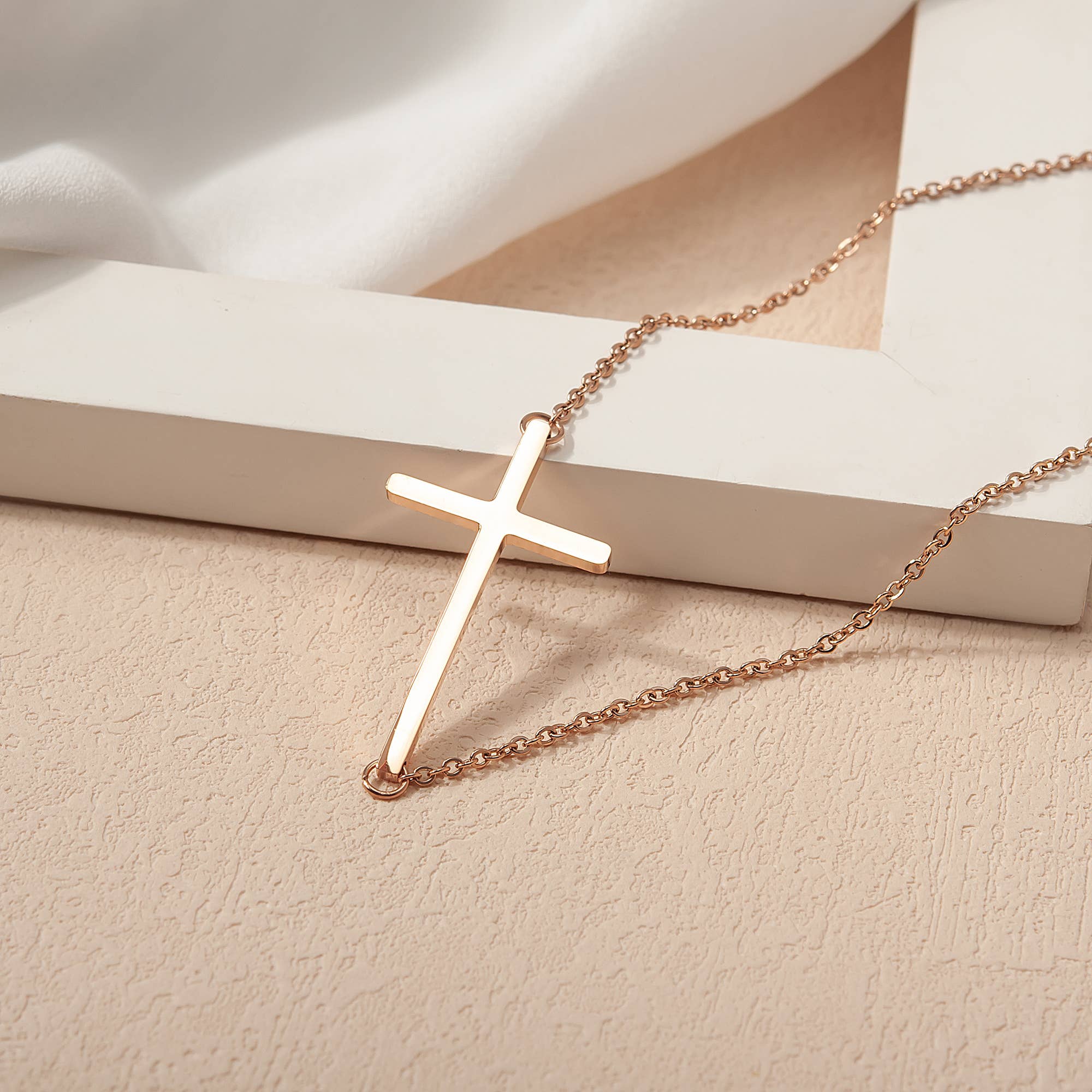 Motivational Jewelry God Daughter - Cross Necklace