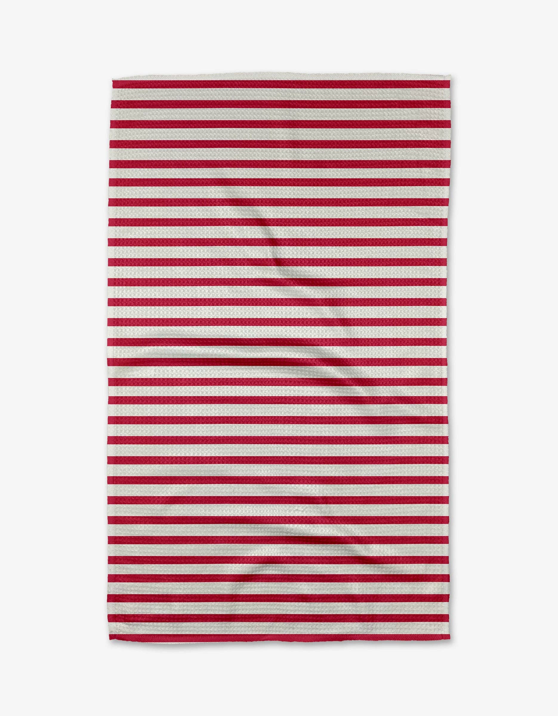 Geometry USA Stripes Tea Towel