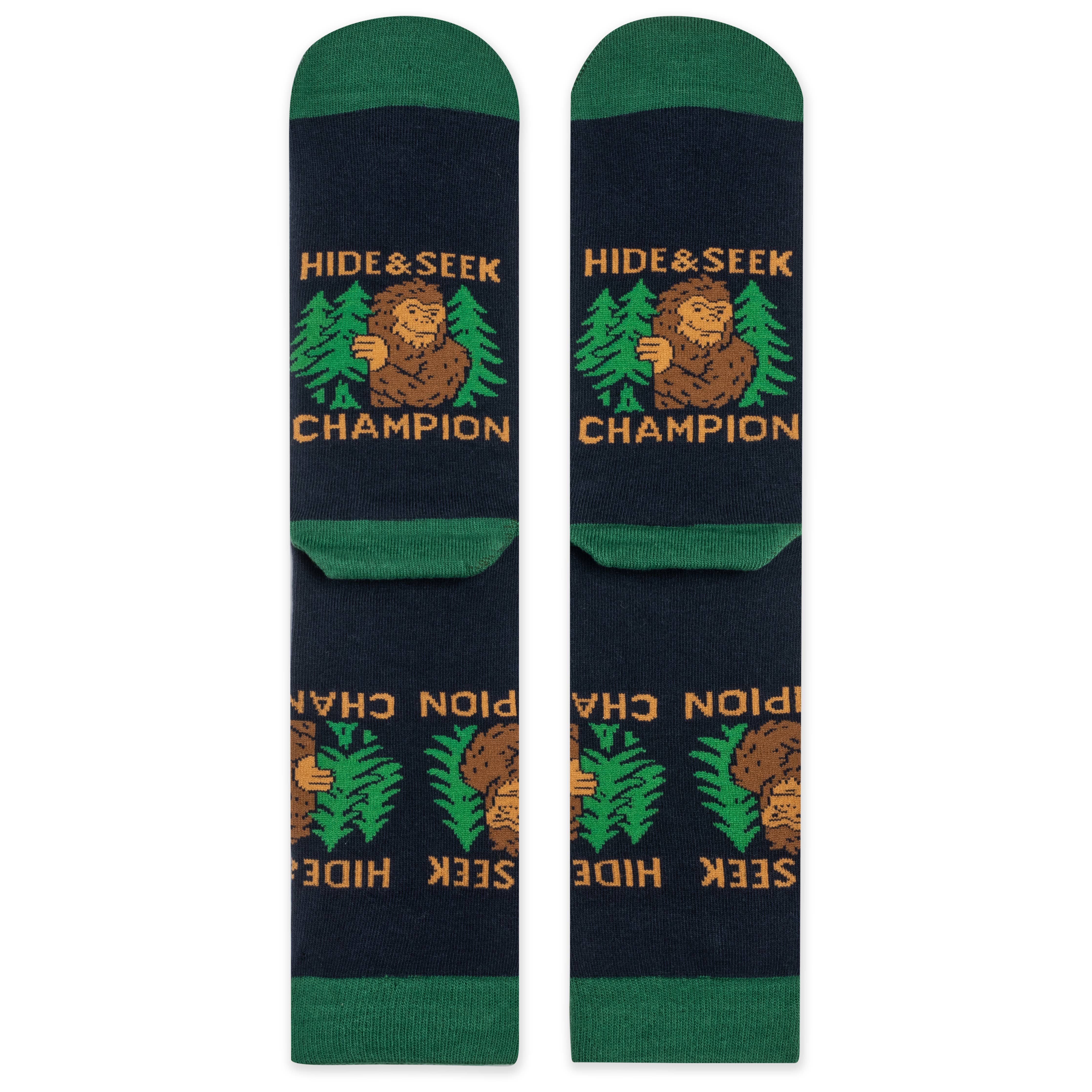 Hide and Seek Champion Bigfoot Socks