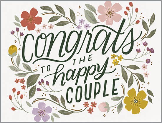 Wedding Card - Happy Couple