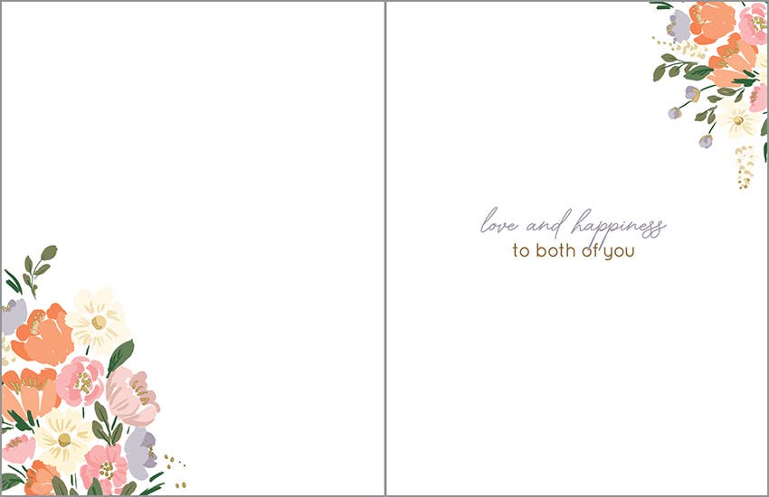 Wedding Greeting Card - Wedding Bouquet