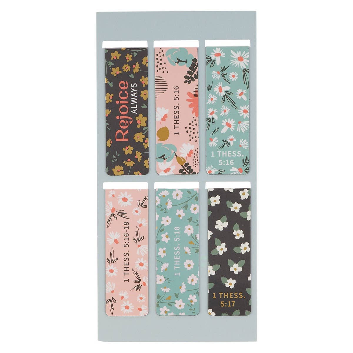 Magnetic Bookmark Set Be Joyful Always