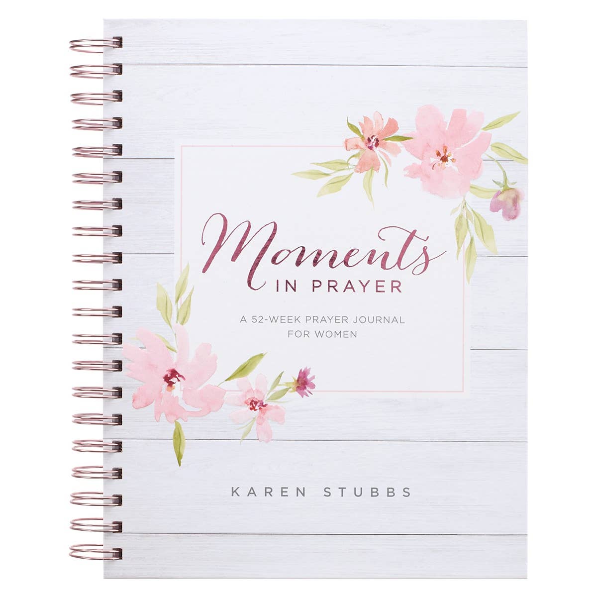 Prompted Hardcover Wirebound Prayer Journal