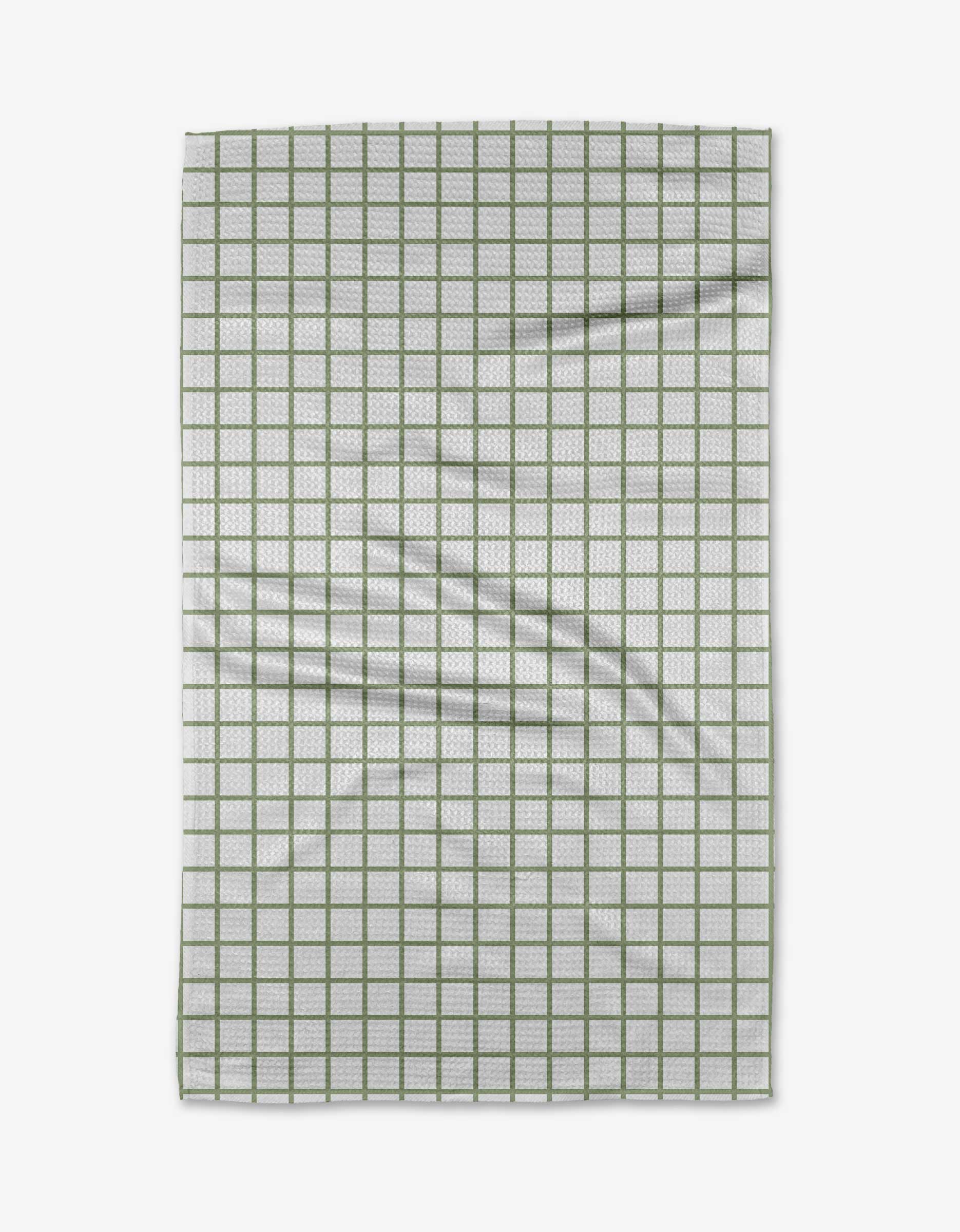 Geometry Sweet Mint Tea Towel