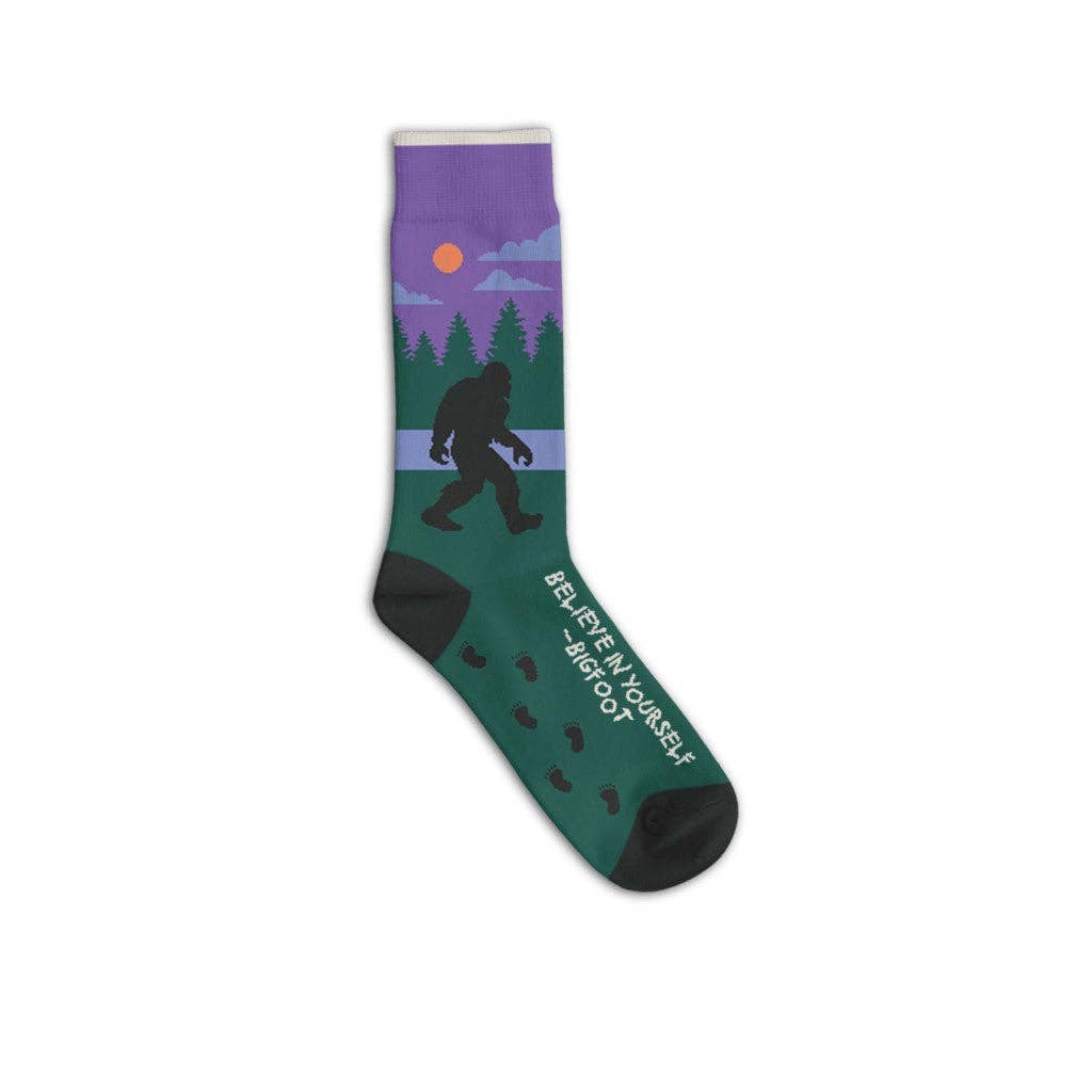 Bigfoot - Believe In Yourself Socks | Funatic