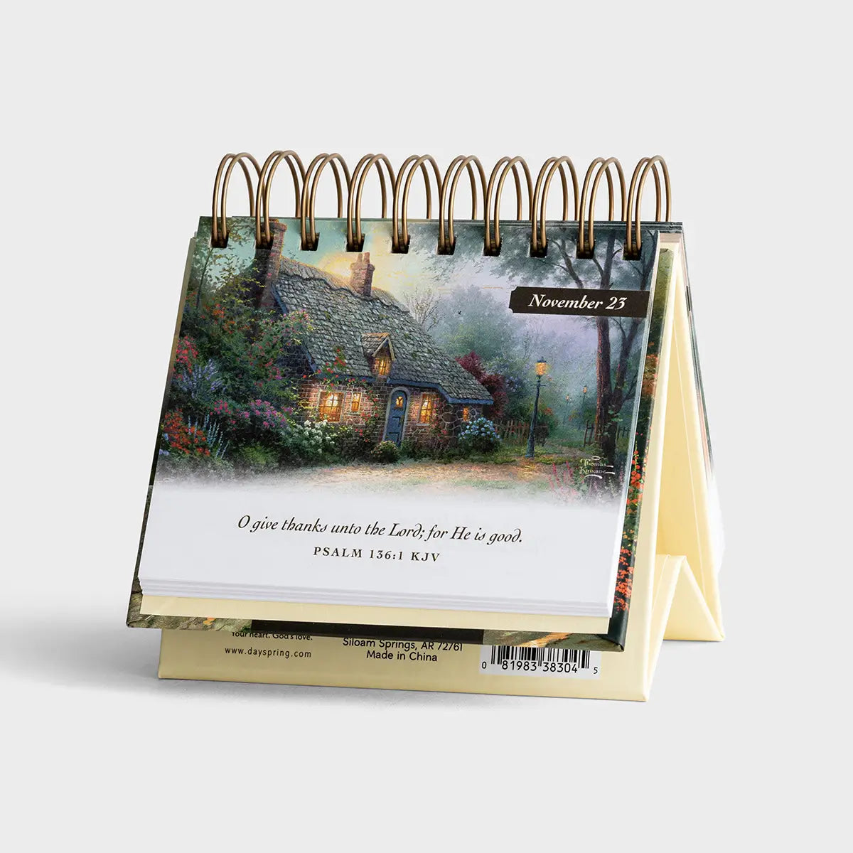 Thomas Kinkade Painter of Light Perpetual Calendar