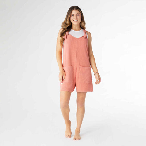 Weekend Brushed Ribbed Romper