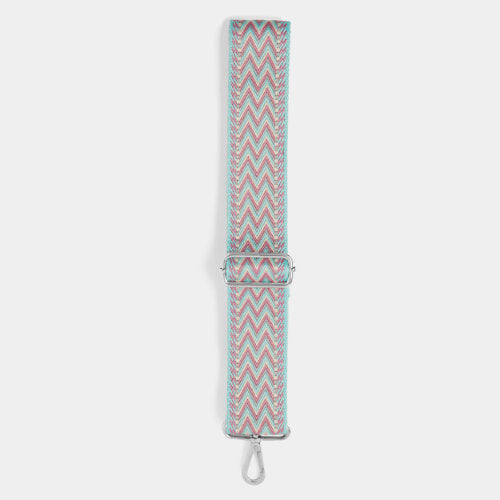 Interchangeable Striped Bag Strap