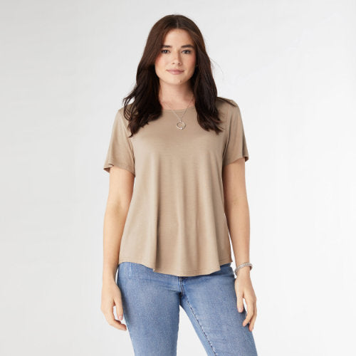 Pleat Back T-Shirt