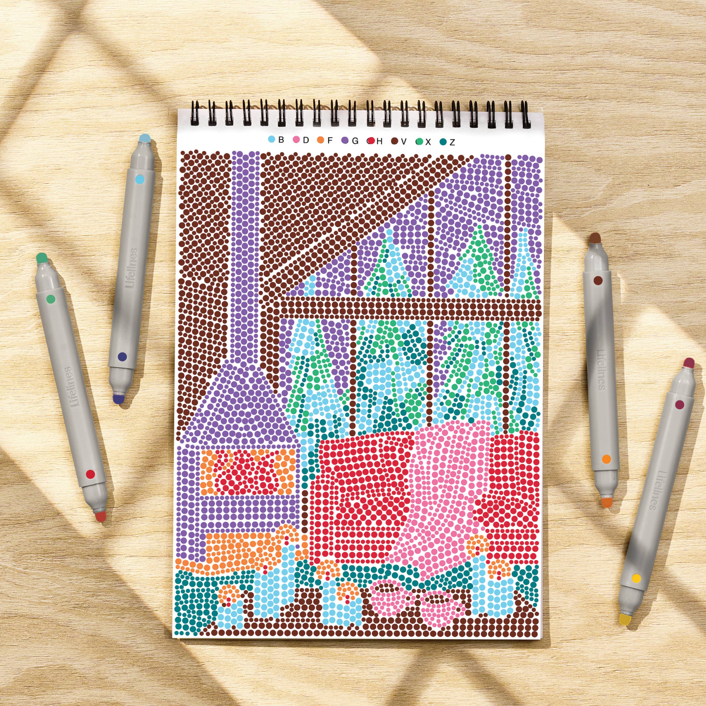 FlowArt Dot By Letter - Snowed In