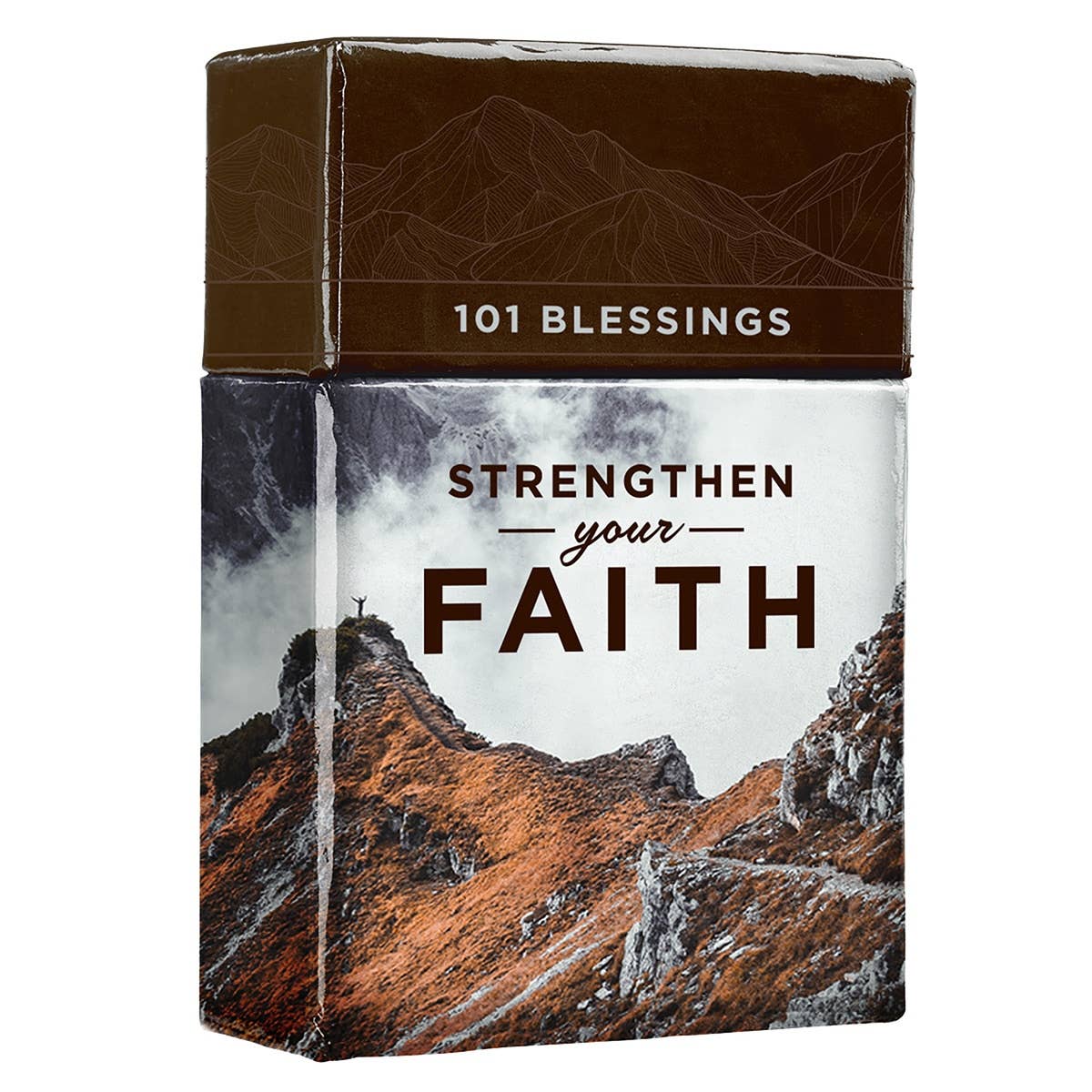 Box of Blessings Brown Faith Mountains Matt. 17:20