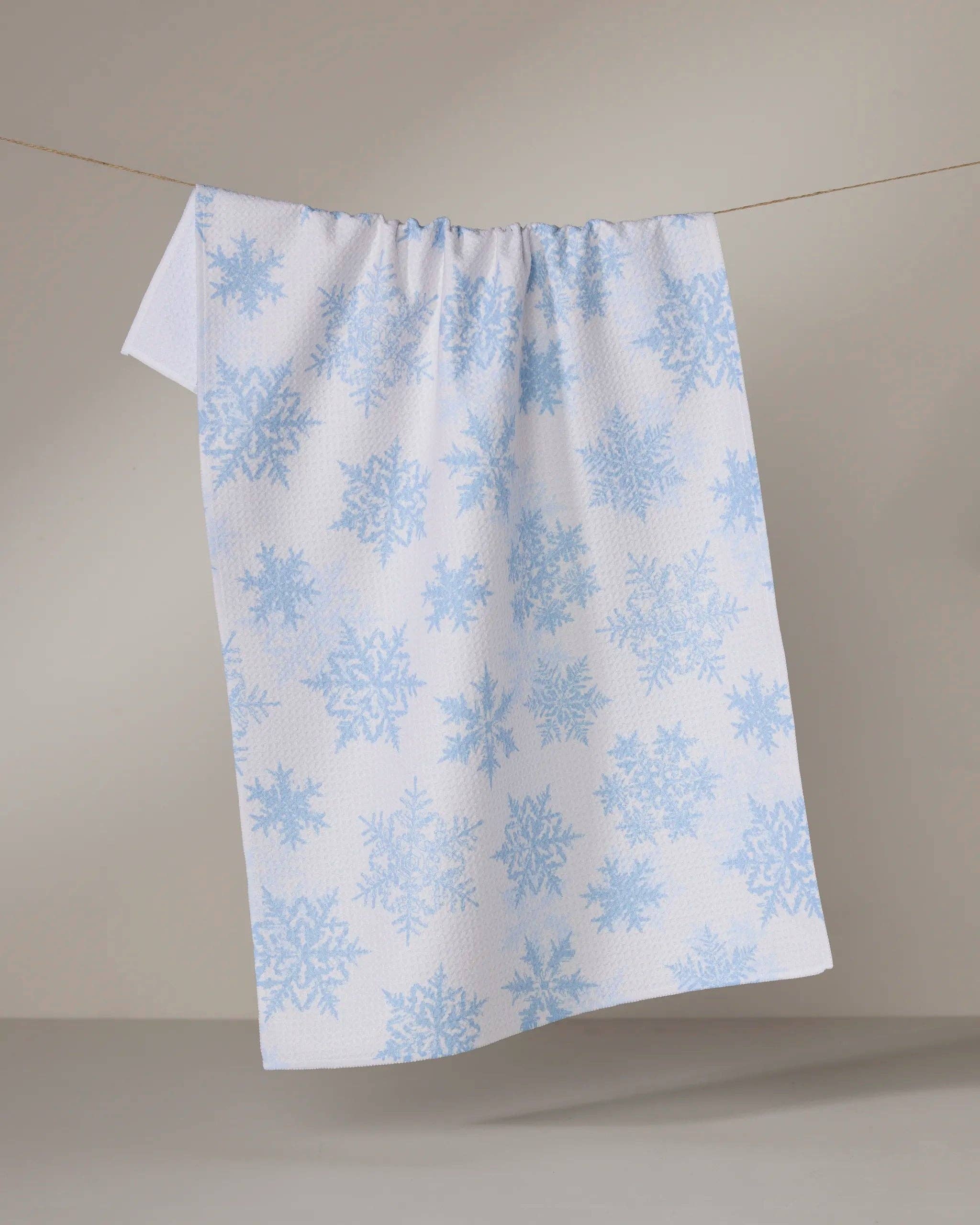 Geometry Frostin Tea Towel