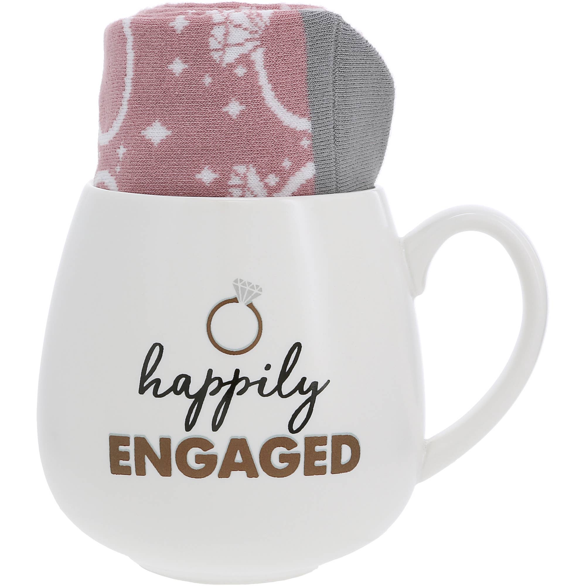 Happily Engaged Mug and Sock Set
