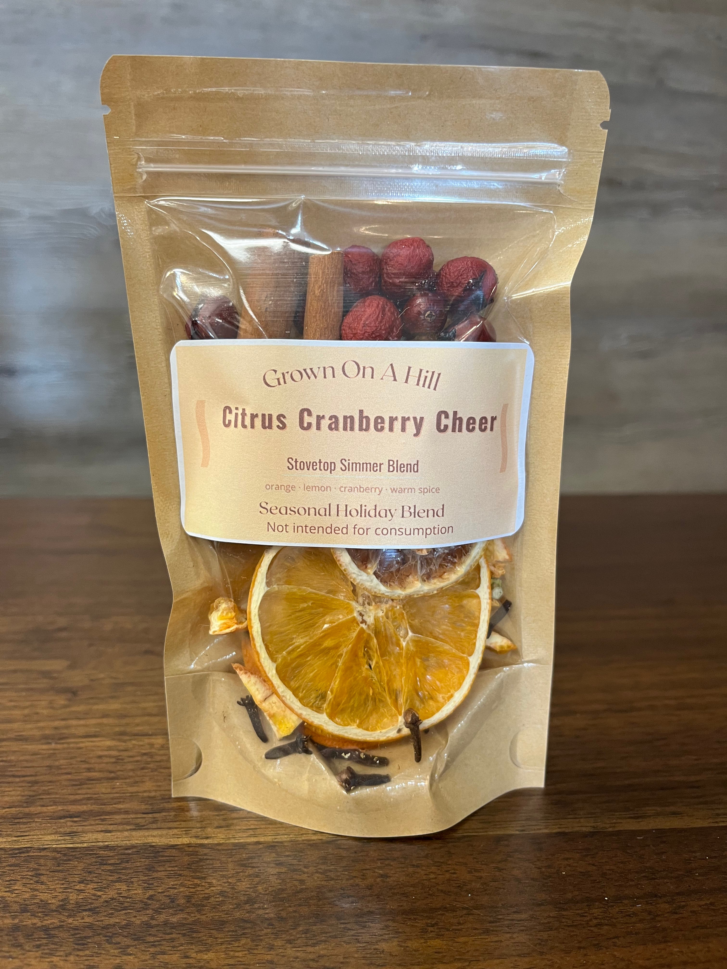 Citrus Cranberry Cheer Stovetop Potpourri Simmer