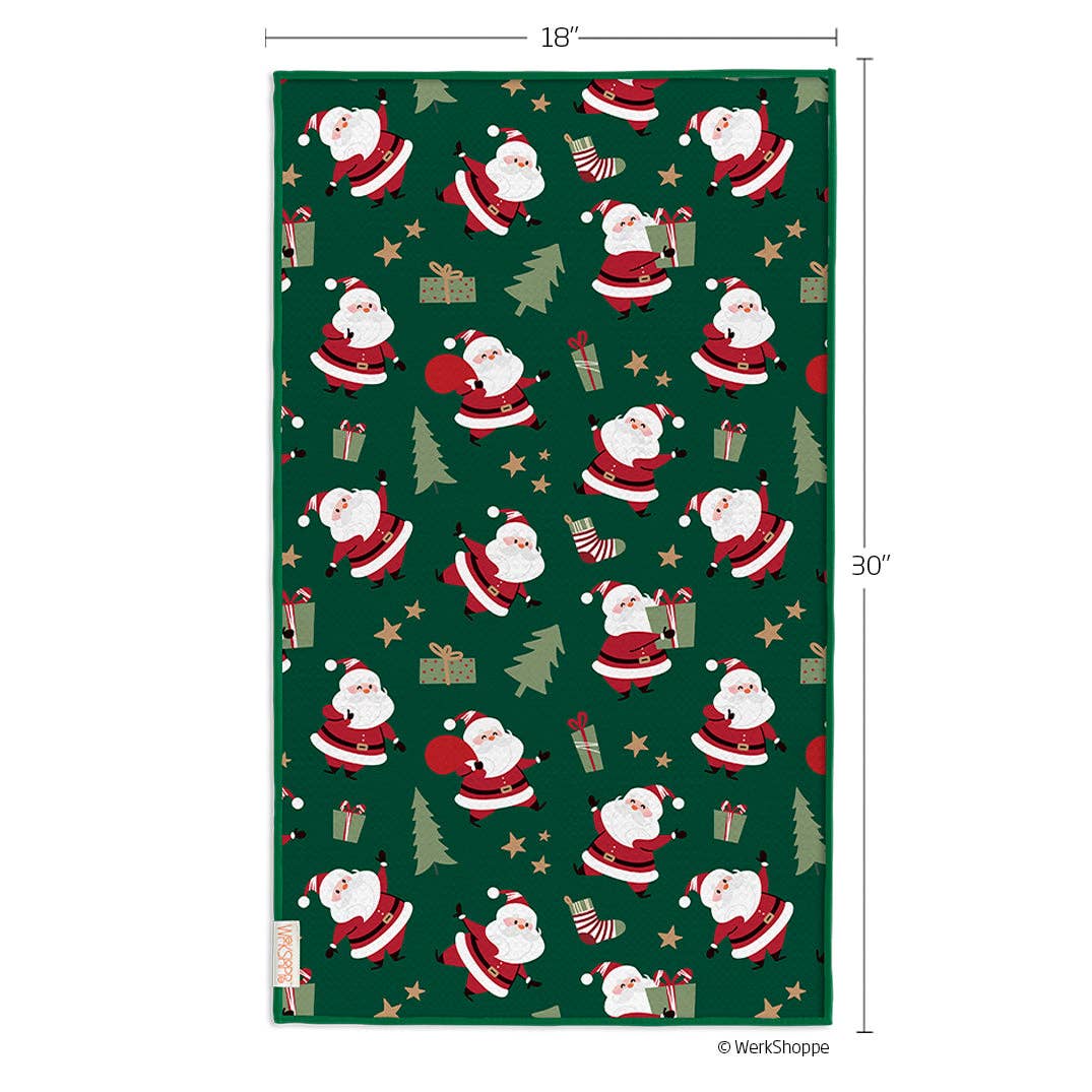 Santa's Gifts Microfiber Kitchen Towel