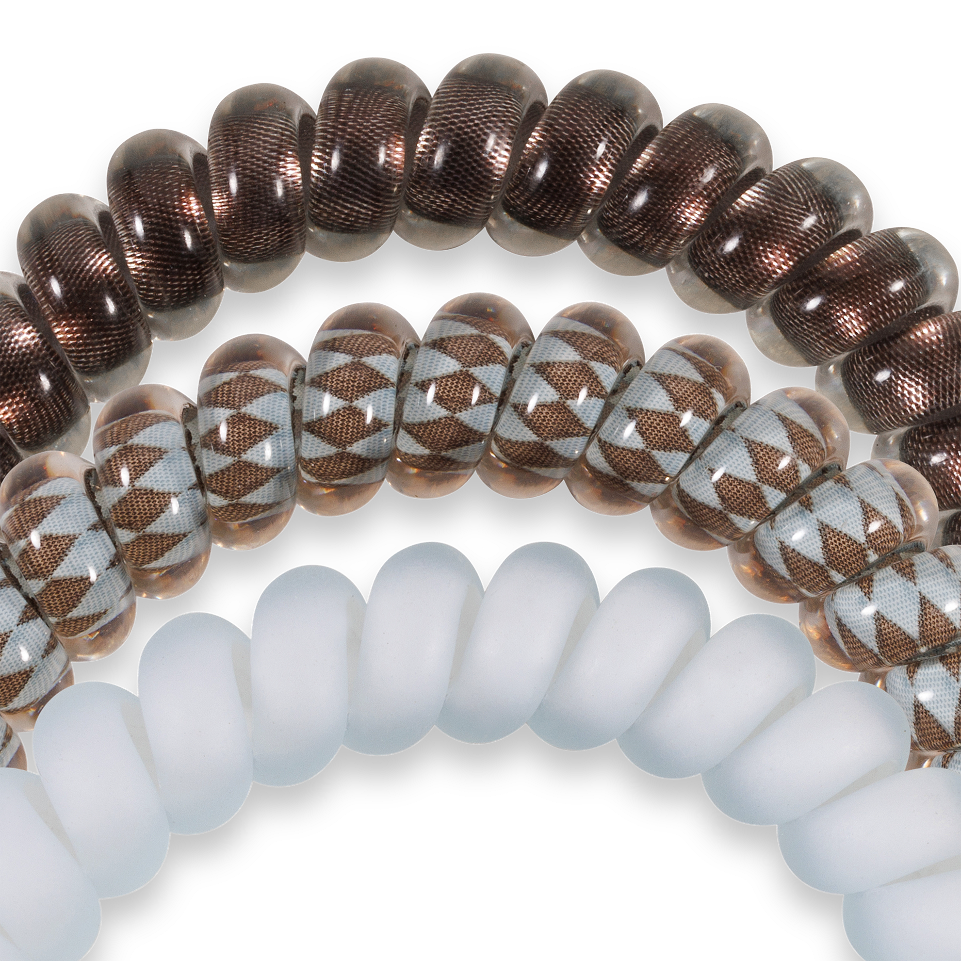 Spiral Hair Coils | Small | Truly Taupe Hair Ties