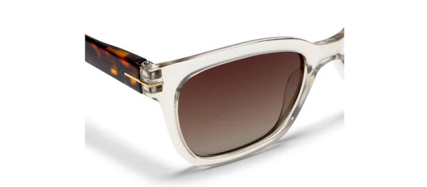 Peepers Sandy Polarized Sunglasses – Fog/Tortoise