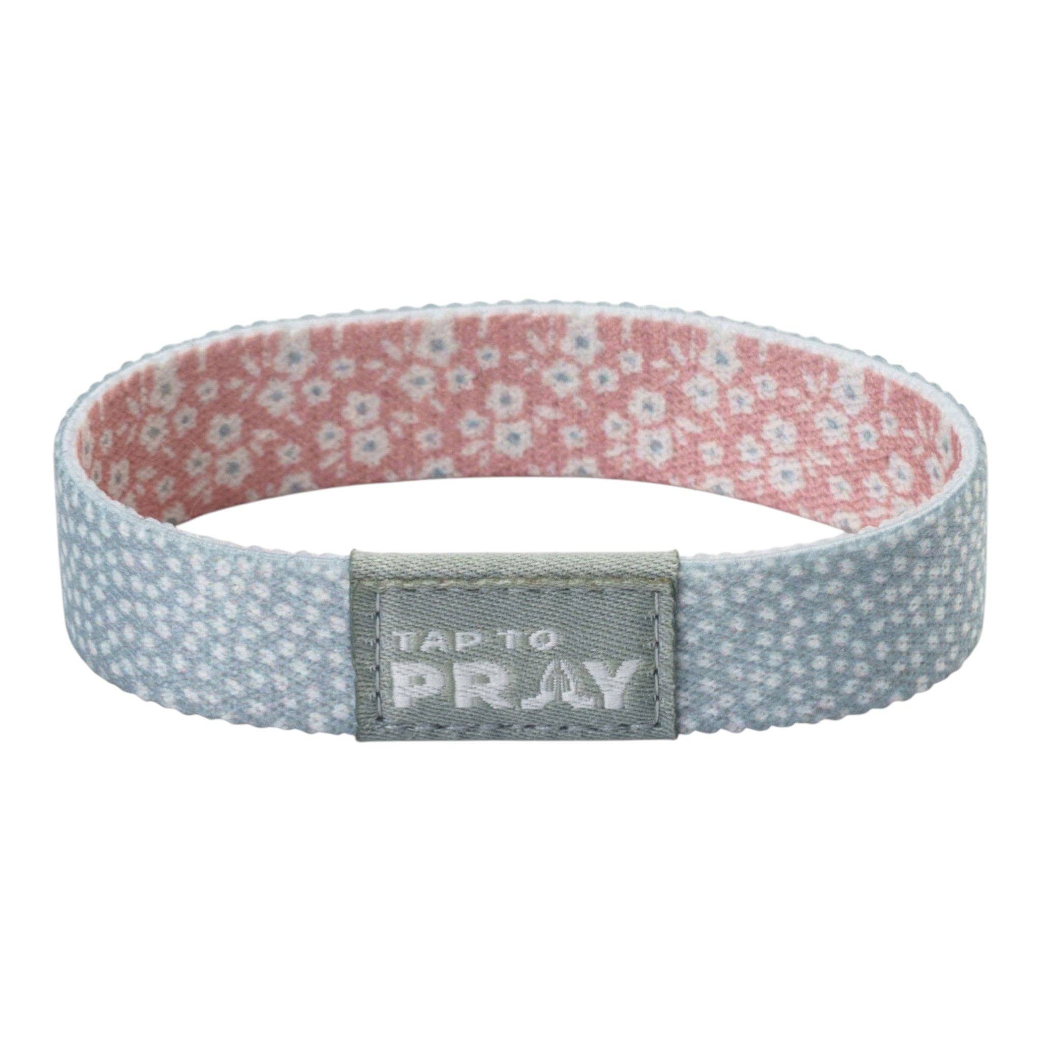 Tap To Pray® Poppy & Pepper Bible Verse Wristband